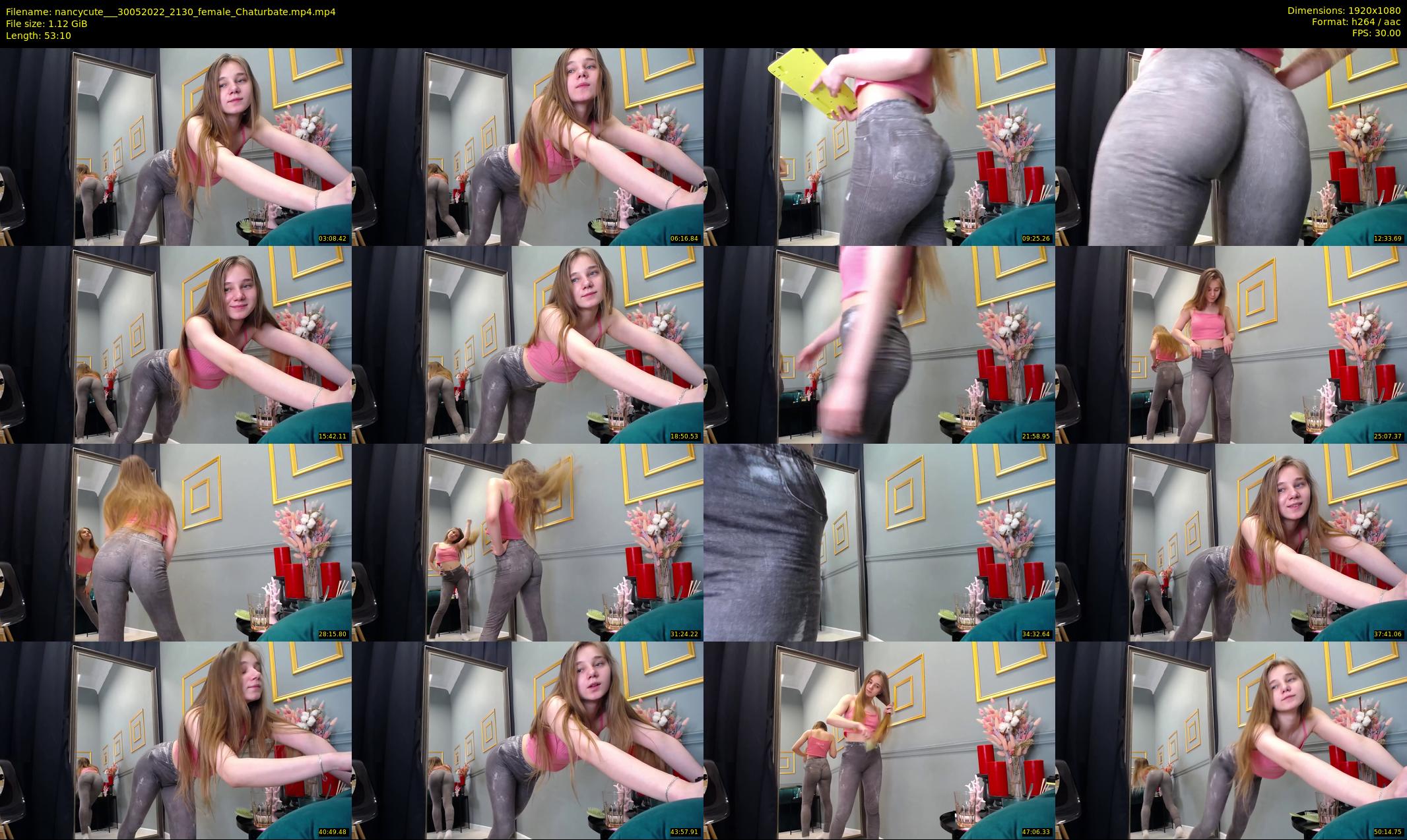 nancycute__ — 54 minute Chaturbate female cam show recording, 1080p, May 30, 2022