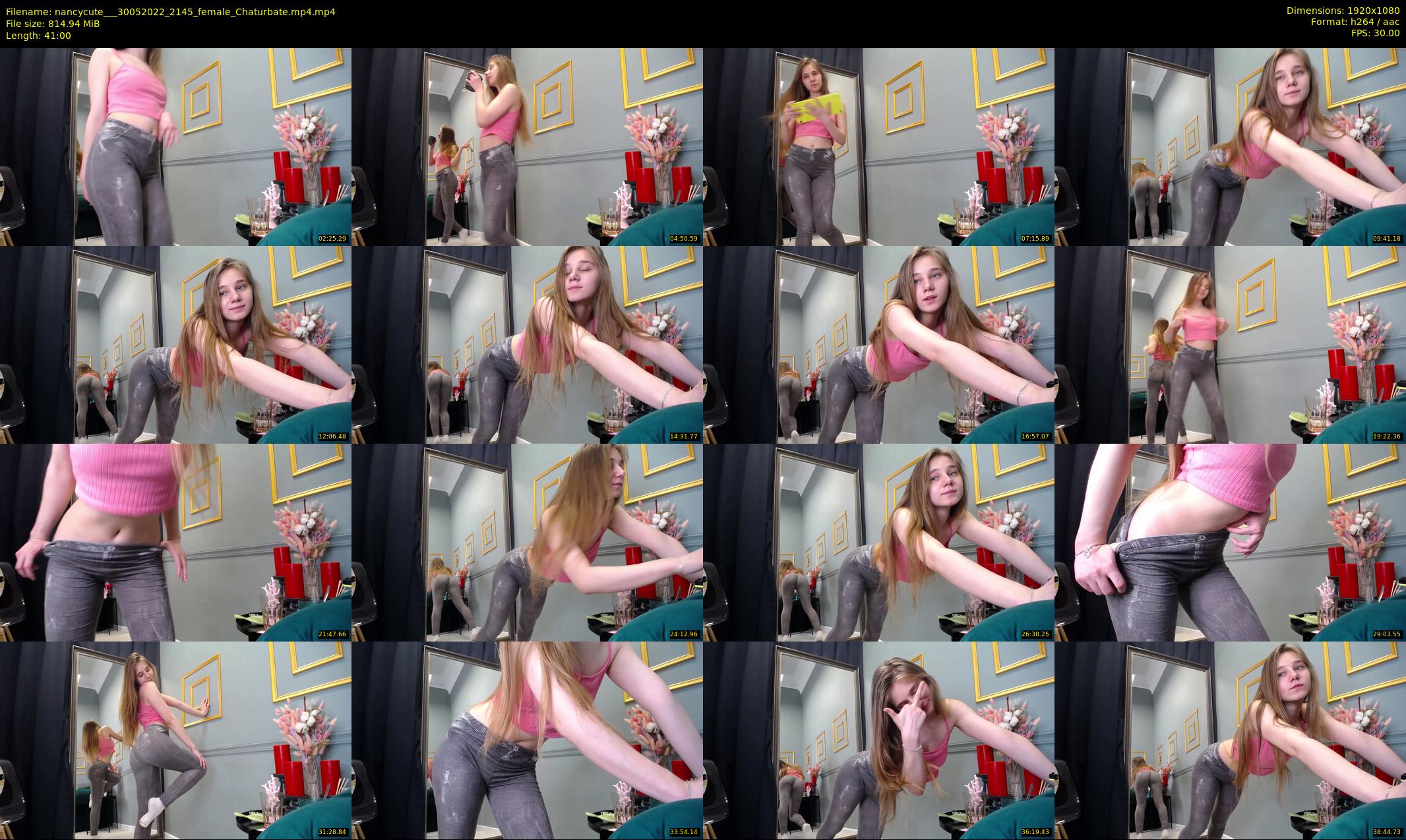 nancycute__ — 41 minute Chaturbate female cam show recording, 1080p, May 30, 2022