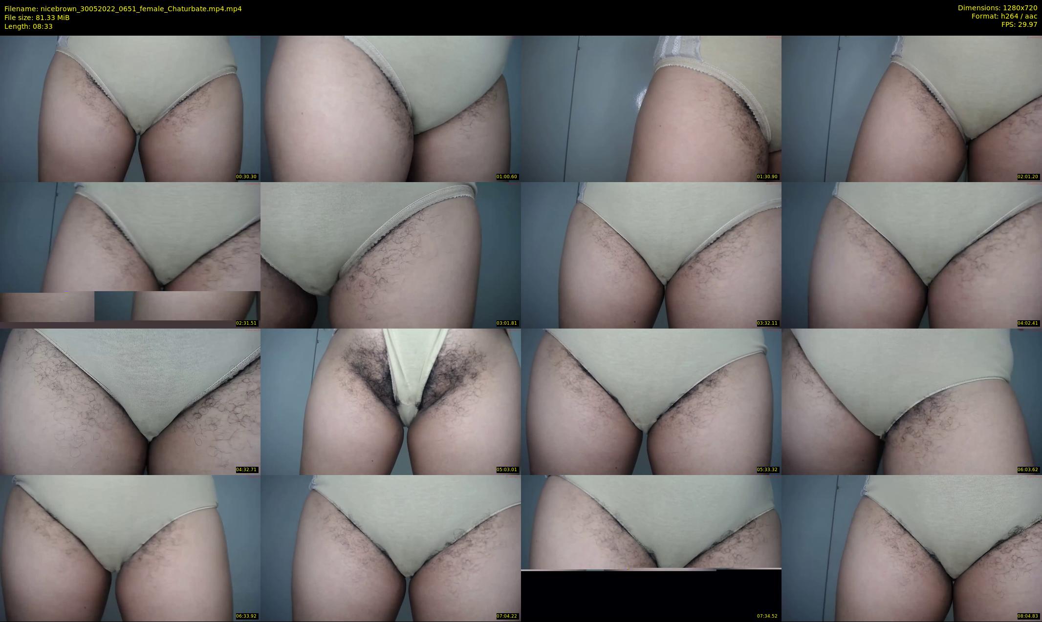 nicebrown — 9 minute Chaturbate female cam show recording, 720p, May 30, 2022