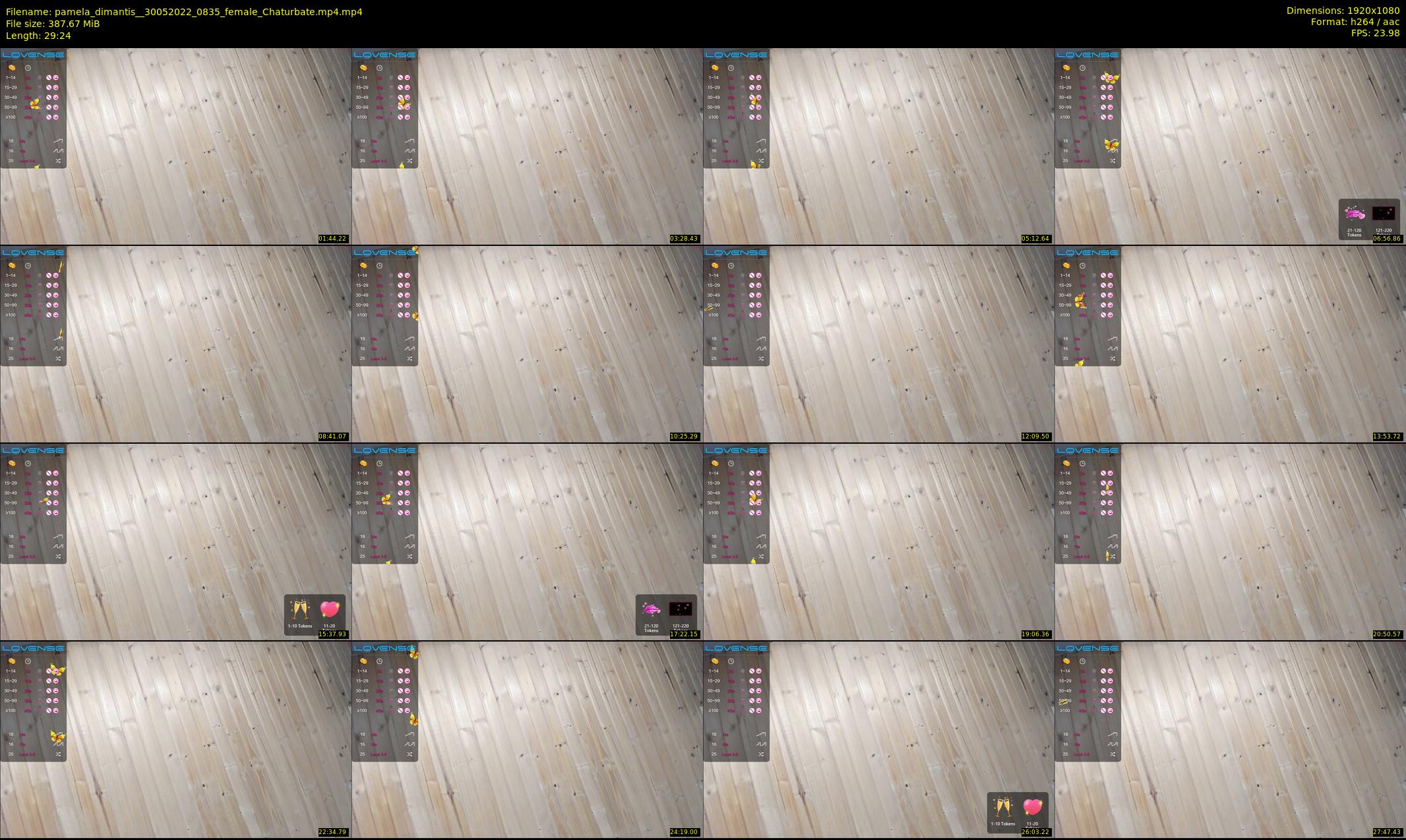pamela_dimantis_ — 30 minute Chaturbate female cam show recording, 1080p, May 30, 2022