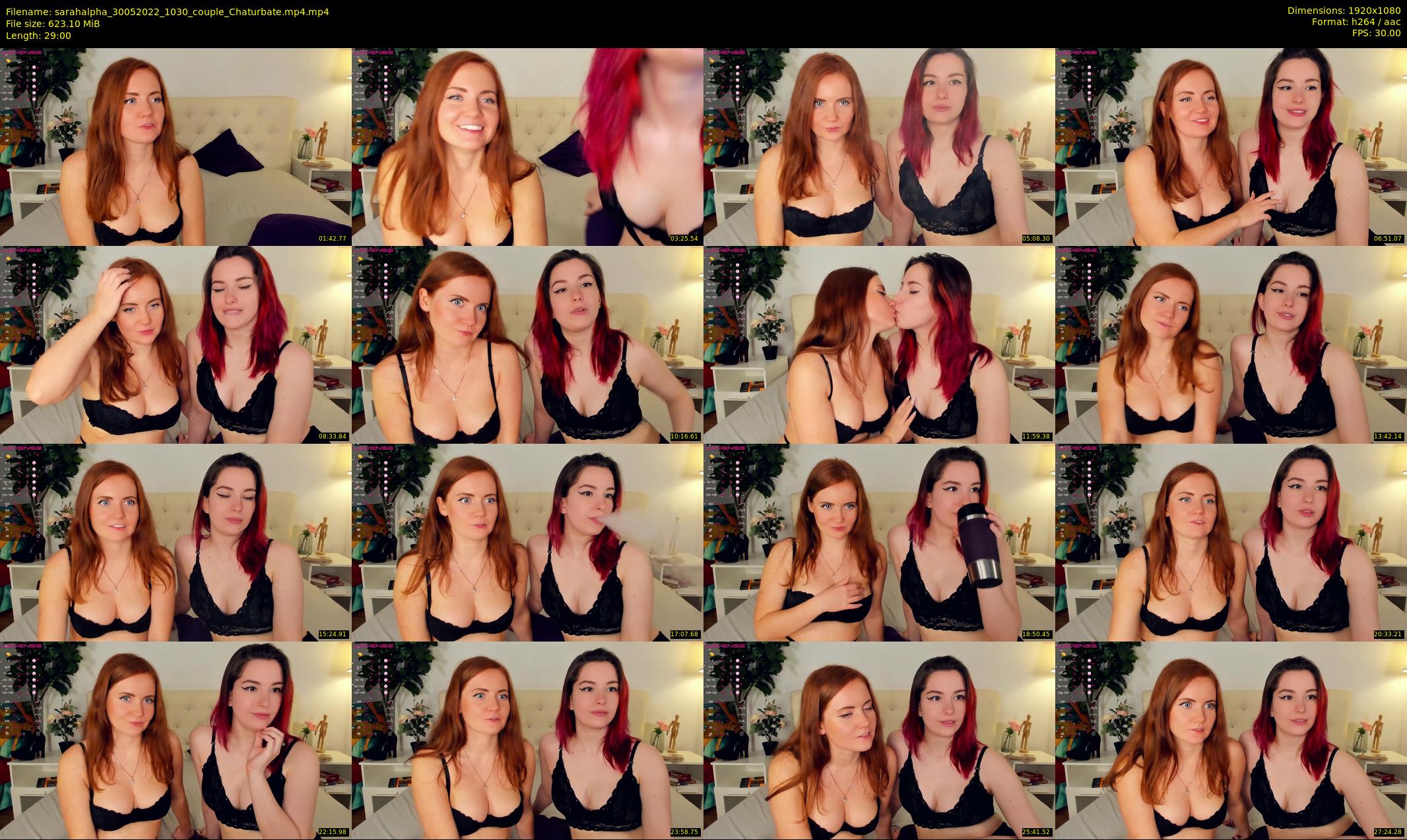 sarahalpha — 29 minute Chaturbate couple cam show recording, 1080p, May 30, 2022