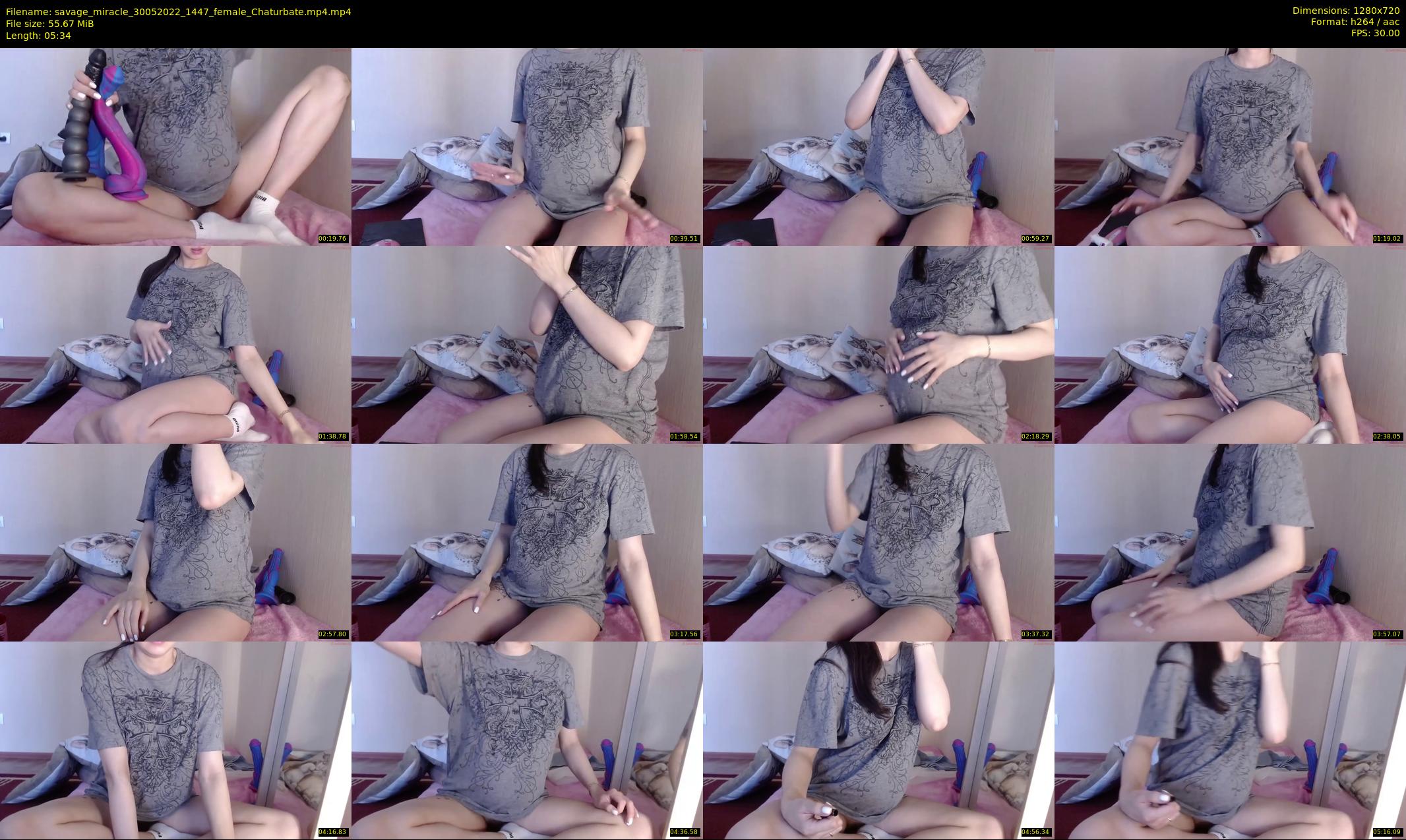 savage_miracle — 6 minute Chaturbate female cam show recording, 720p, May 30, 2022