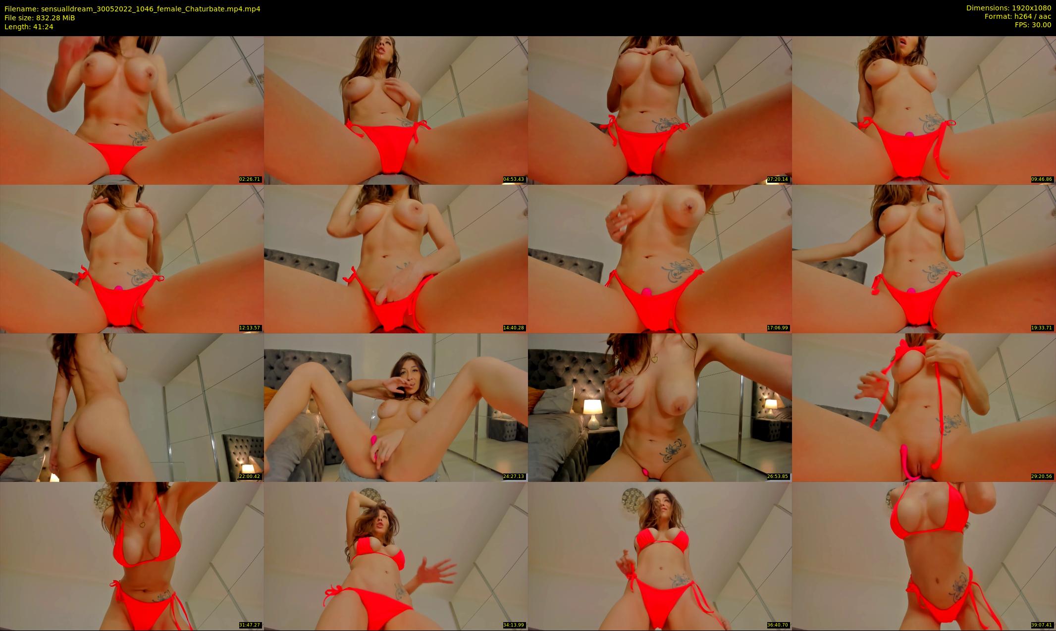 sensualldream — 42 minute Chaturbate female cam show recording, 1080p, May 30, 2022