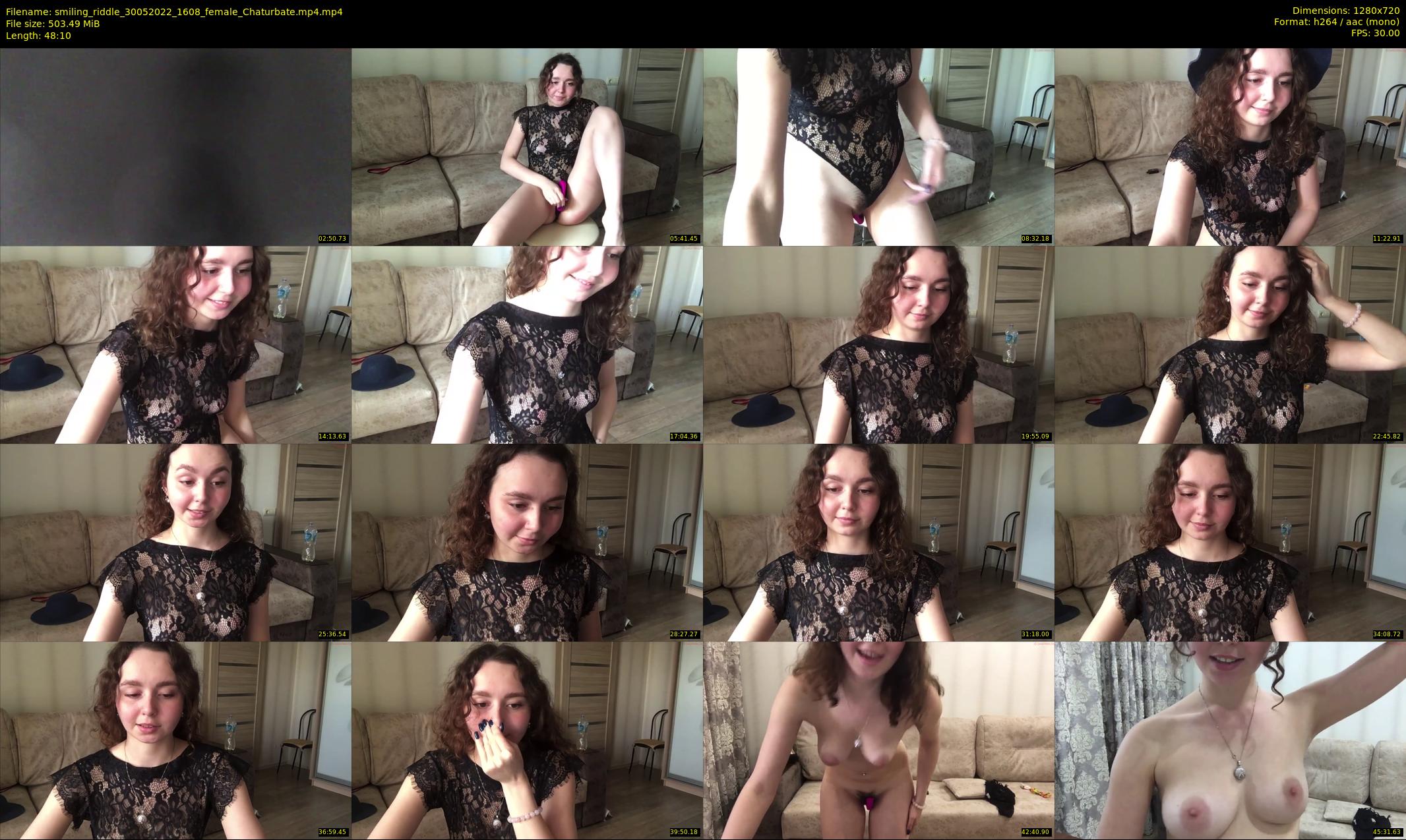 smiling_riddle — 49 minute Chaturbate female cam show recording, 720p, May 30, 2022