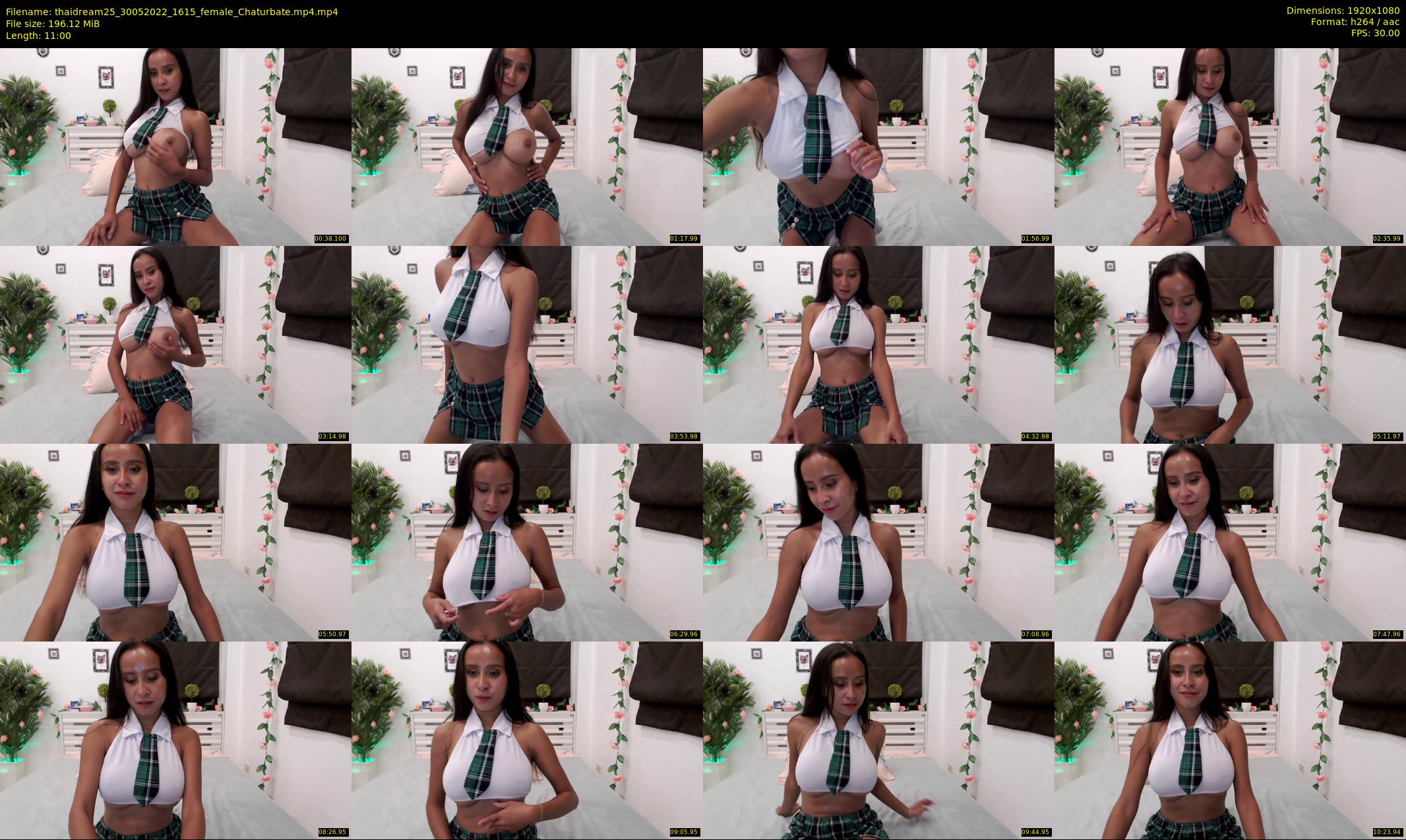 thaidream25 — 11 minute Chaturbate female cam show recording, 1080p, May 30, 2022