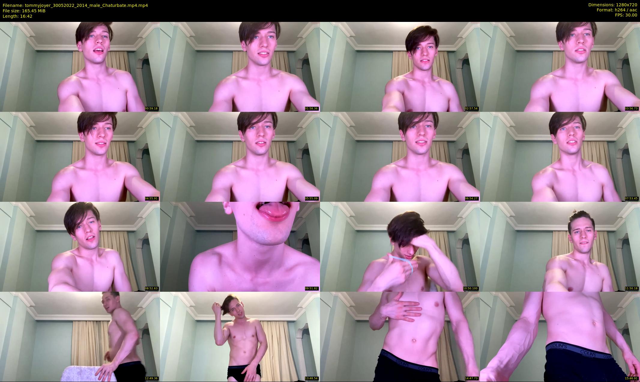 tommyjoyer — 17 minute Chaturbate male cam show recording, 720p, May 30, 2022