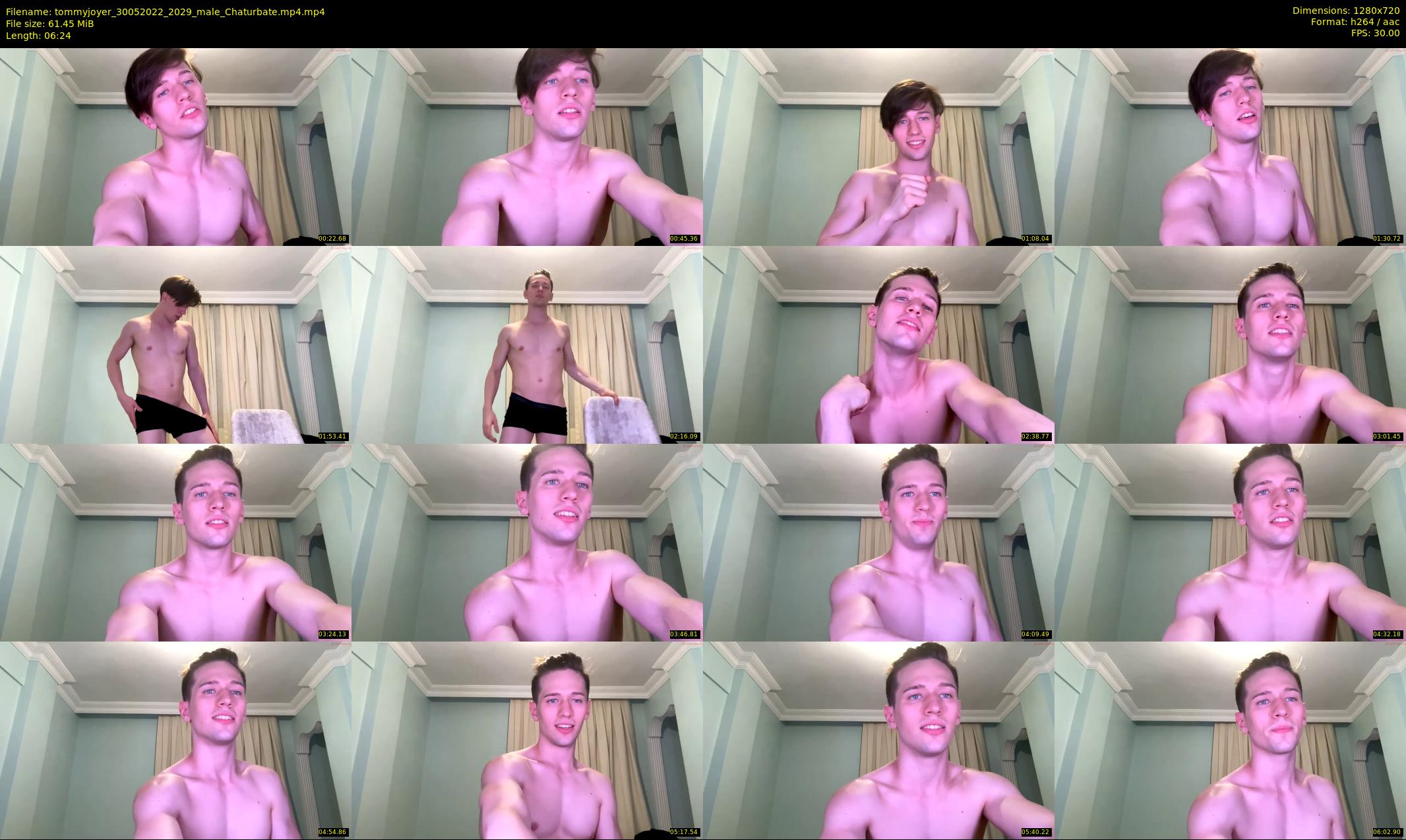 tommyjoyer — 7 minute Chaturbate male cam show recording, 720p, May 30, 2022