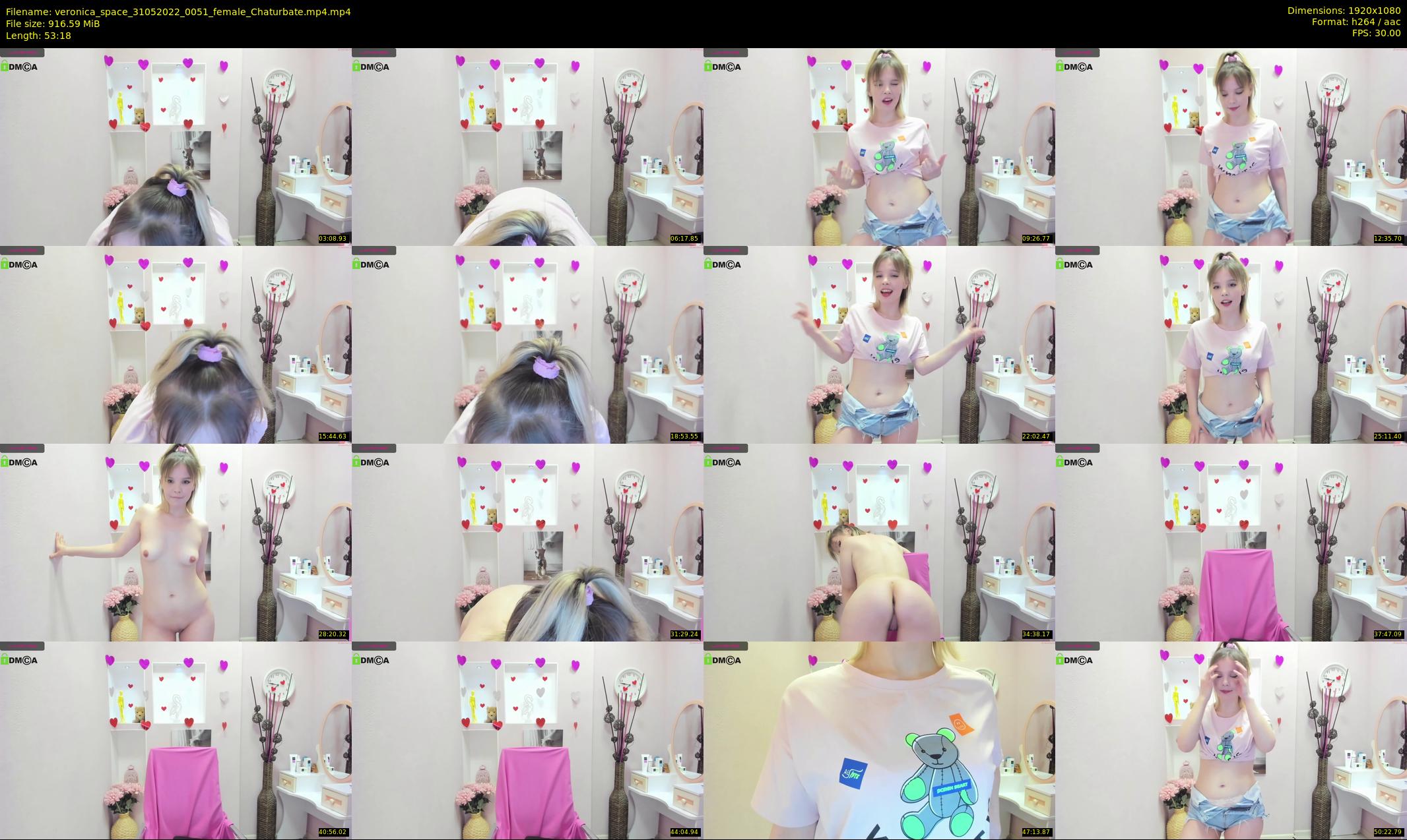 veronica_space — 54 minute Chaturbate female cam show recording, 1080p, May 31, 2022