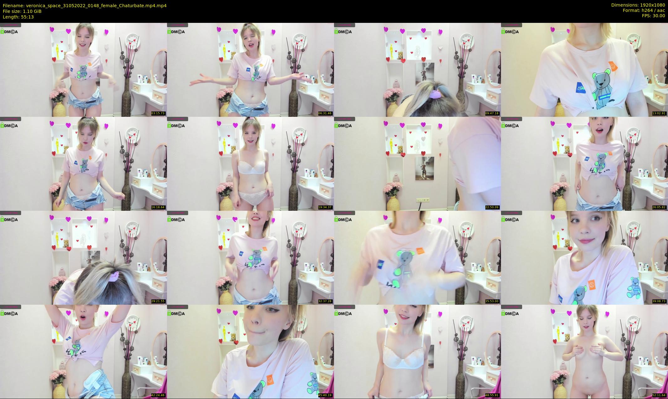 veronica_space — 56 minute Chaturbate female cam show recording, 1080p, May 31, 2022