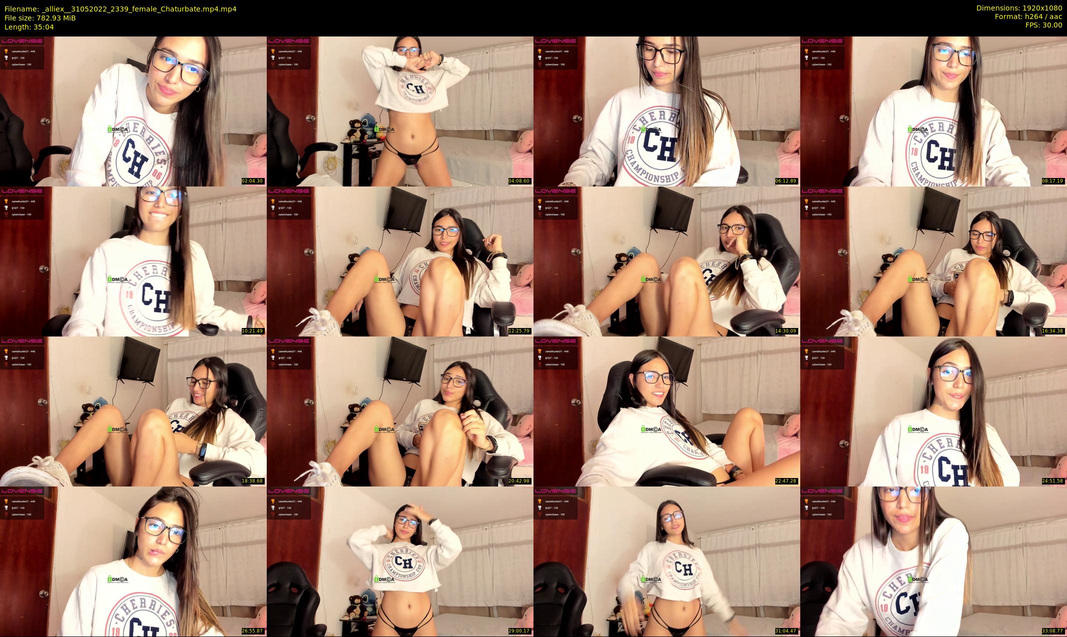 _alliex_ — 36 minute Chaturbate female cam show recording, 1080p, May 31, 2022