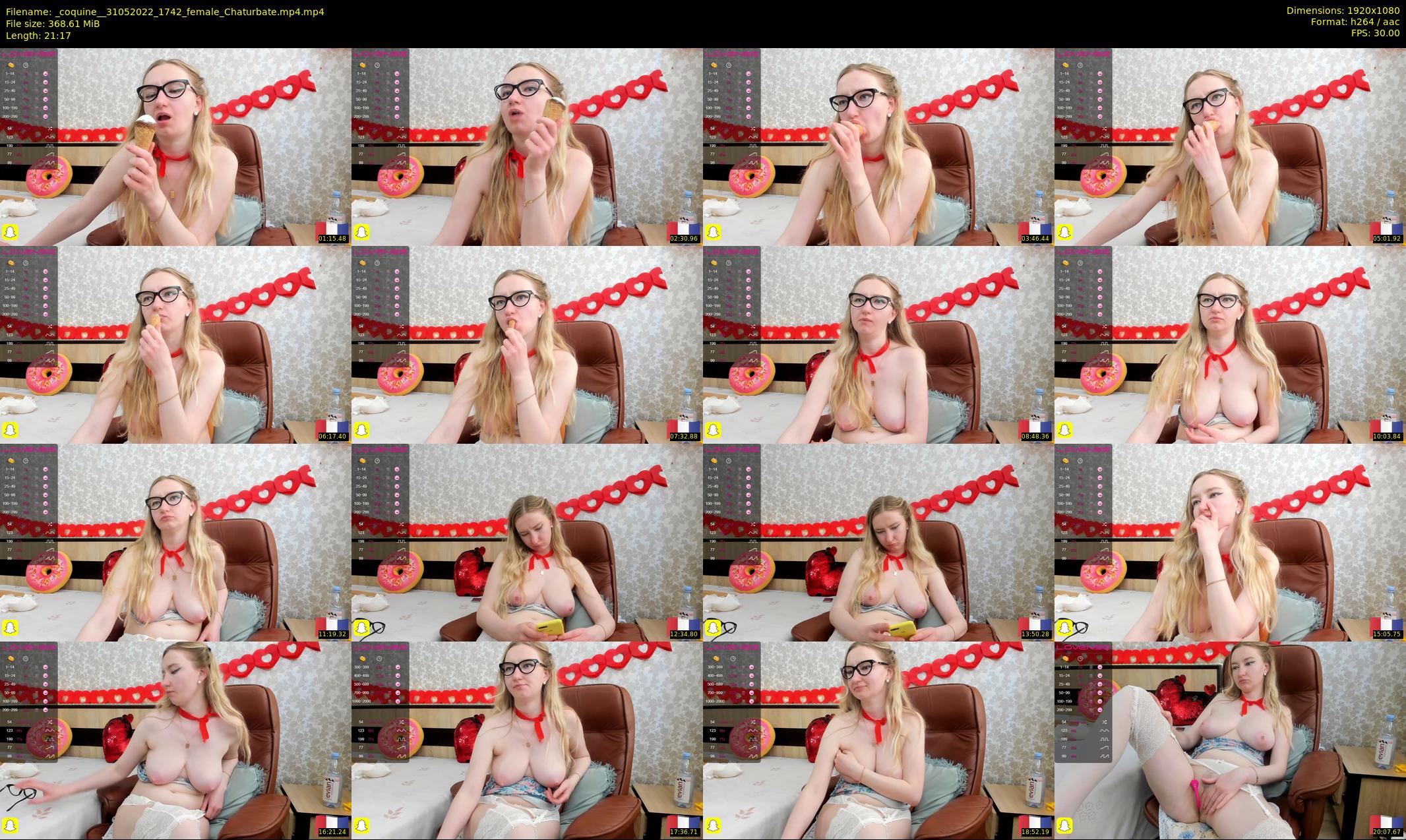 _coquine_ — 22 minute Chaturbate female cam show recording, 1080p, May 31, 2022