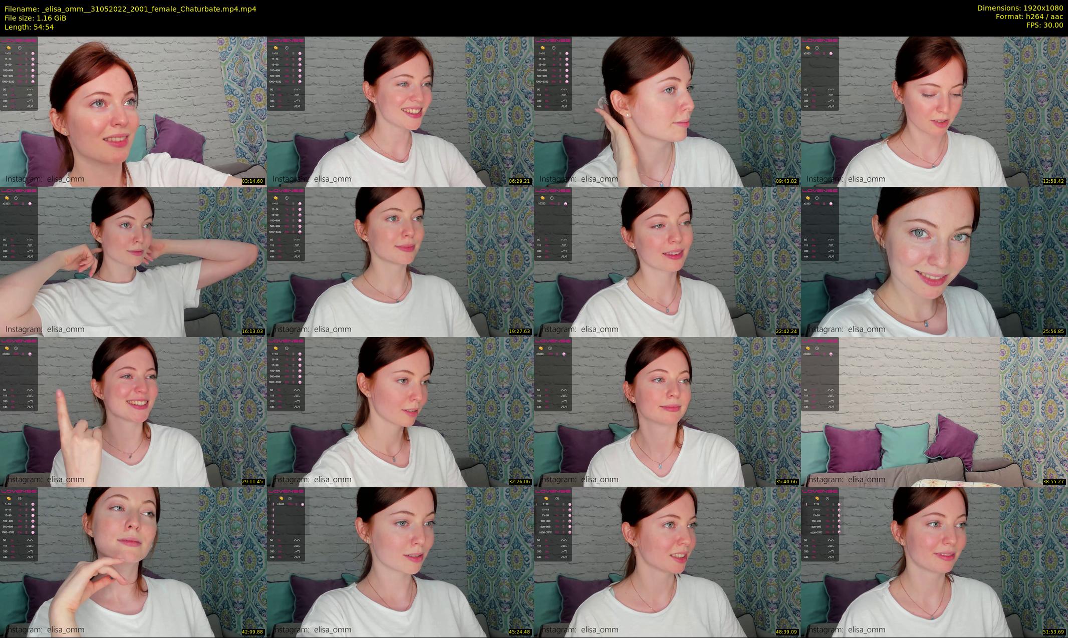 _elisa_omm_ — 55 minute Chaturbate female cam show recording, 1080p, May 31, 2022