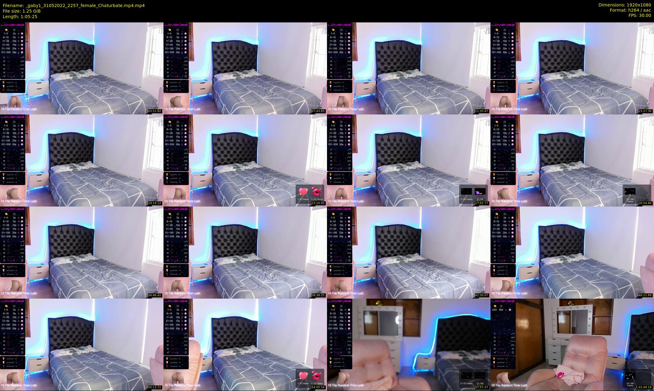 _gaby1 — 66 minute Chaturbate female cam show recording, 1080p, May 31, 2022