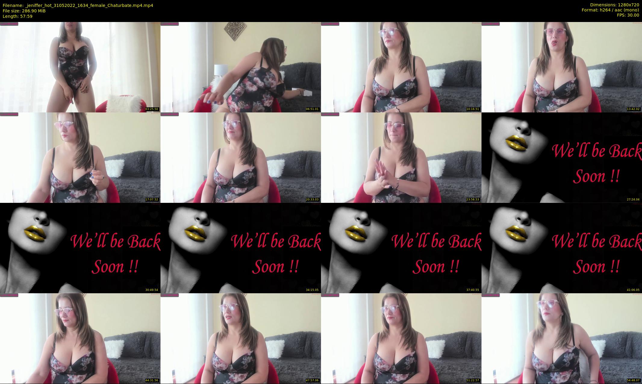 _jeniffer_hot — 58 minute Chaturbate female cam show recording, 720p, May 31, 2022