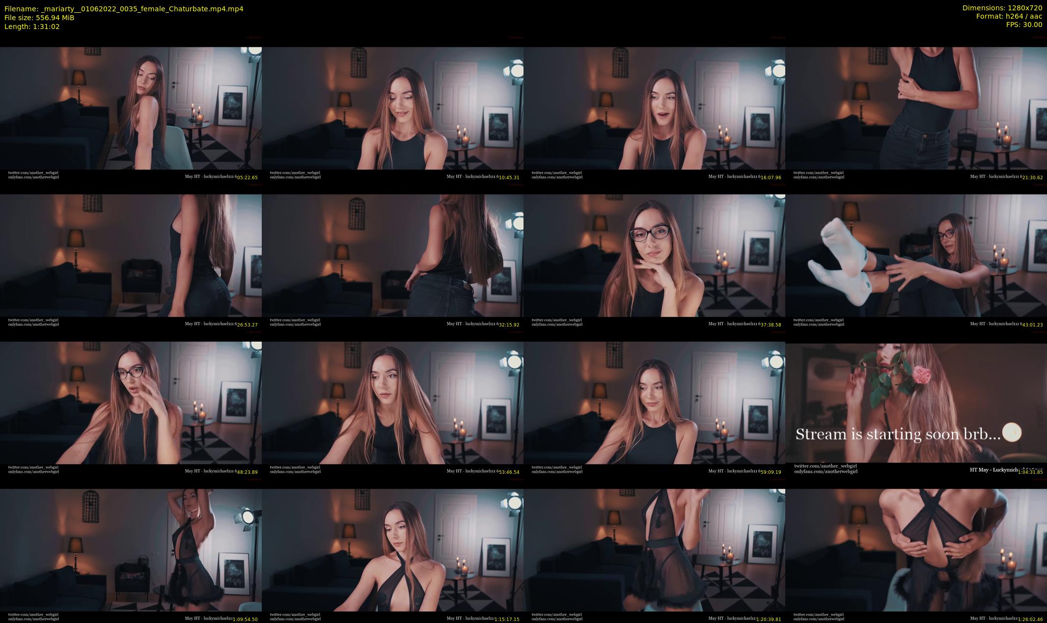 _mariarty_ — 92 minute Chaturbate female cam show recording, 720p, Jun 1, 2022