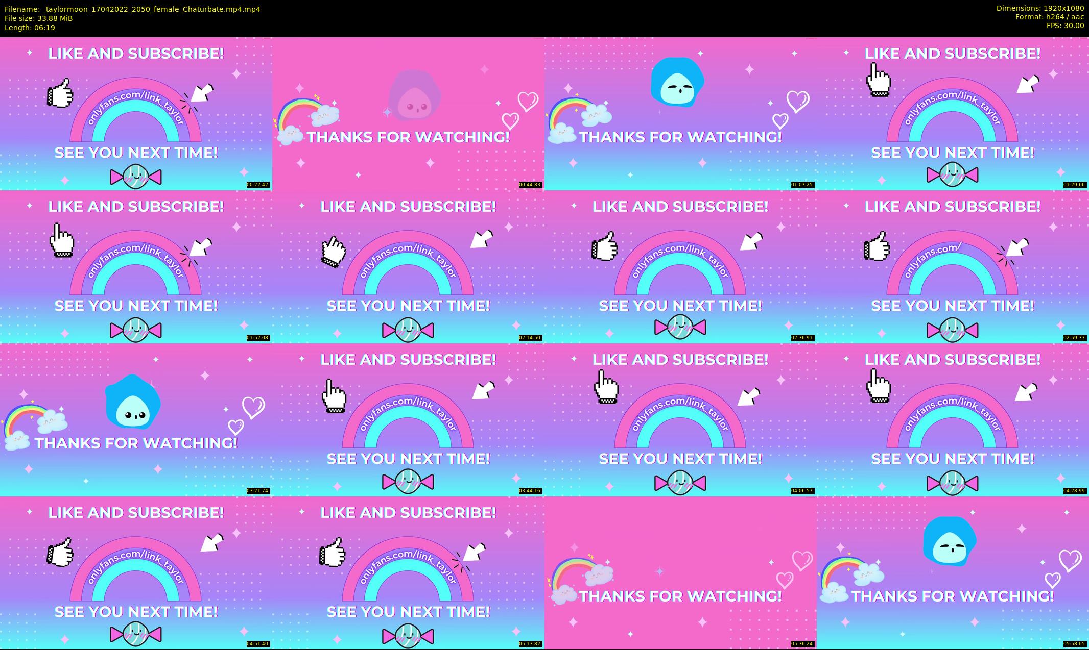 _taylormoon — 7 minute Chaturbate female cam show recording, 1080p, Apr 17, 2022
