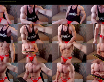 adam_muscle_ — 54 minute Chaturbate male cam show recording, 1080p, May 31, 2022
