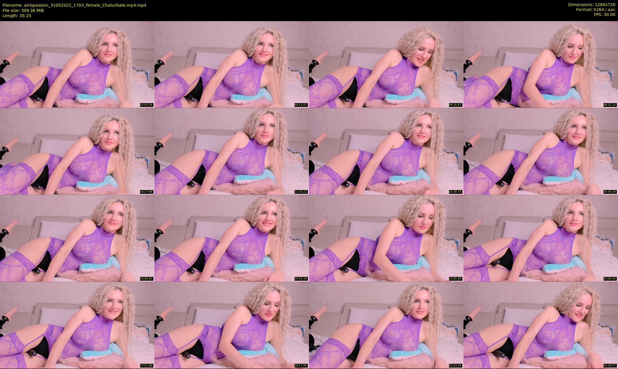 airispassion — 36 minute Chaturbate female cam show recording, 720p, May 31, 2022