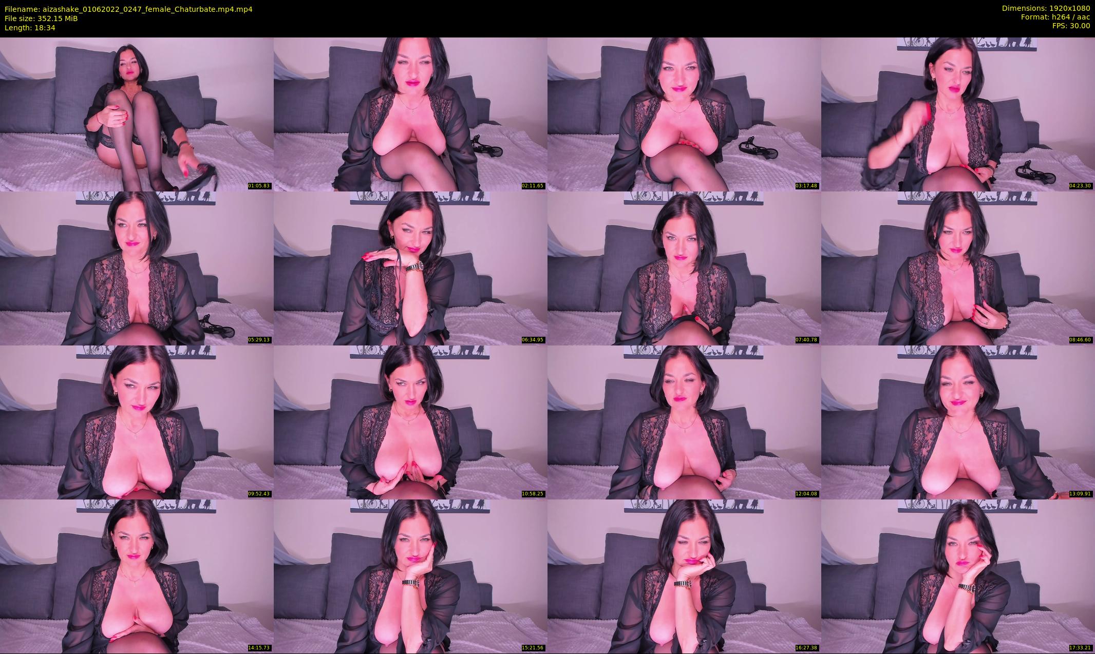 aizashake — 19 minute Chaturbate female cam show recording, 1080p, Jun 1, 2022