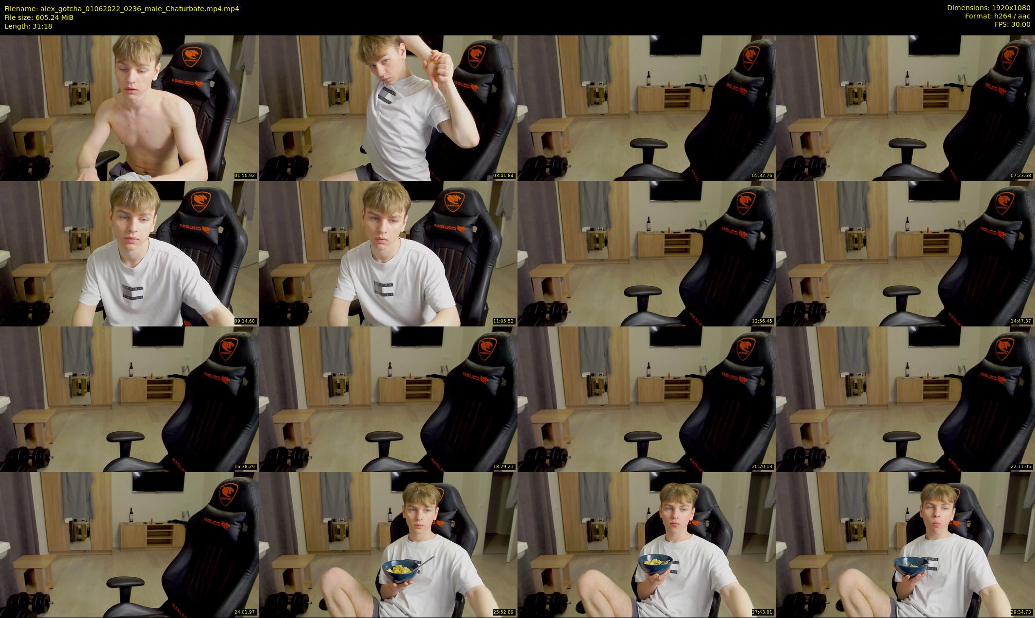alex_gotcha — 32 minute Chaturbate male cam show recording, 1080p, Jun 1, 2022