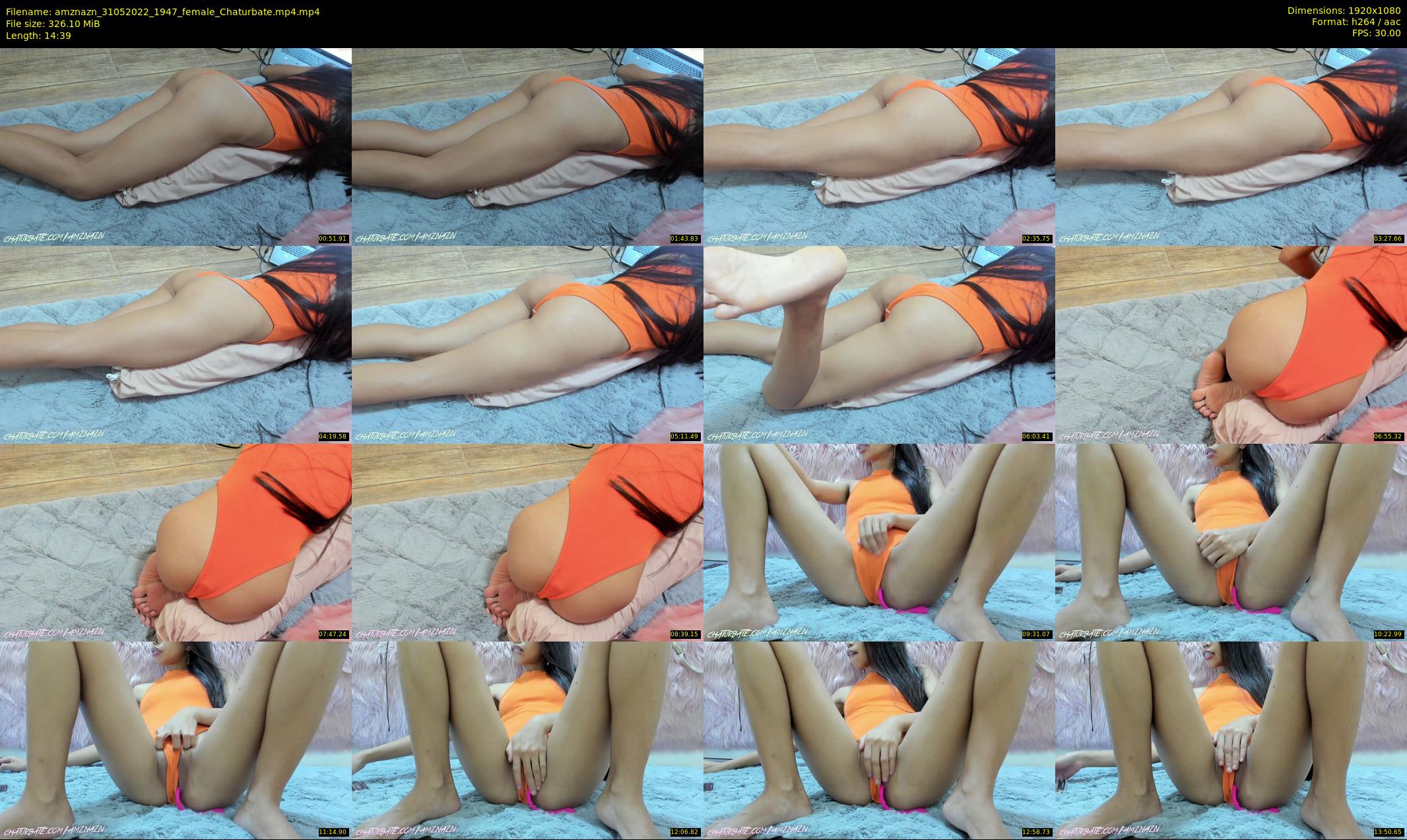 amznazn — 15 minute Chaturbate female cam show recording, 1080p, May 31, 2022
