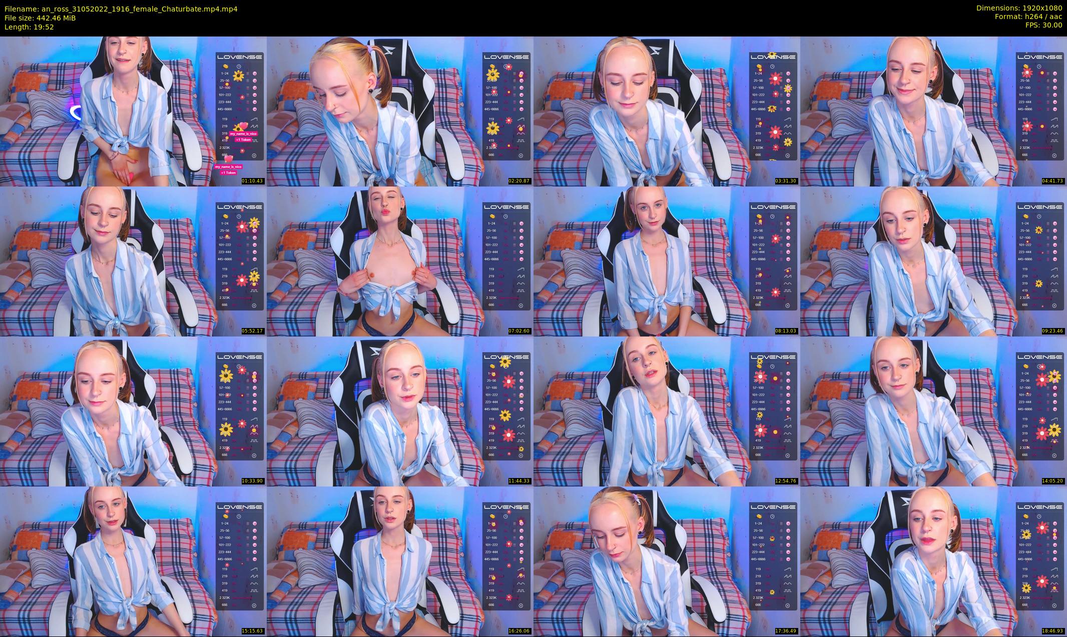 an_ross — 20 minute Chaturbate female cam show recording, 1080p, May 31, 2022