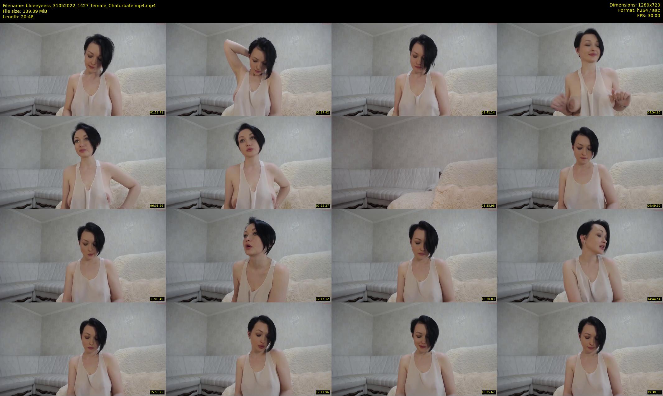 blueeyeess — 21 minute Chaturbate female cam show recording, 720p, May 31, 2022