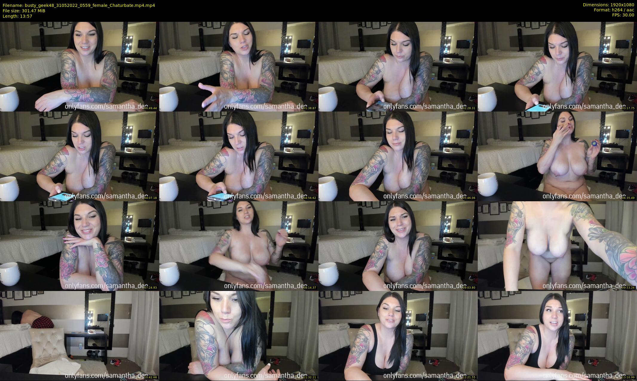 busty_geek48 — 14 minute Chaturbate female cam show recording, 1080p, May 31, 2022