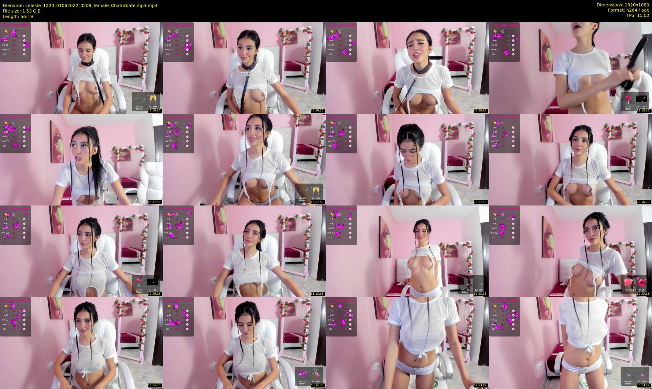 celeste_1220 — 57 minute Chaturbate female cam show recording, 1080p, Jun 1, 2022
