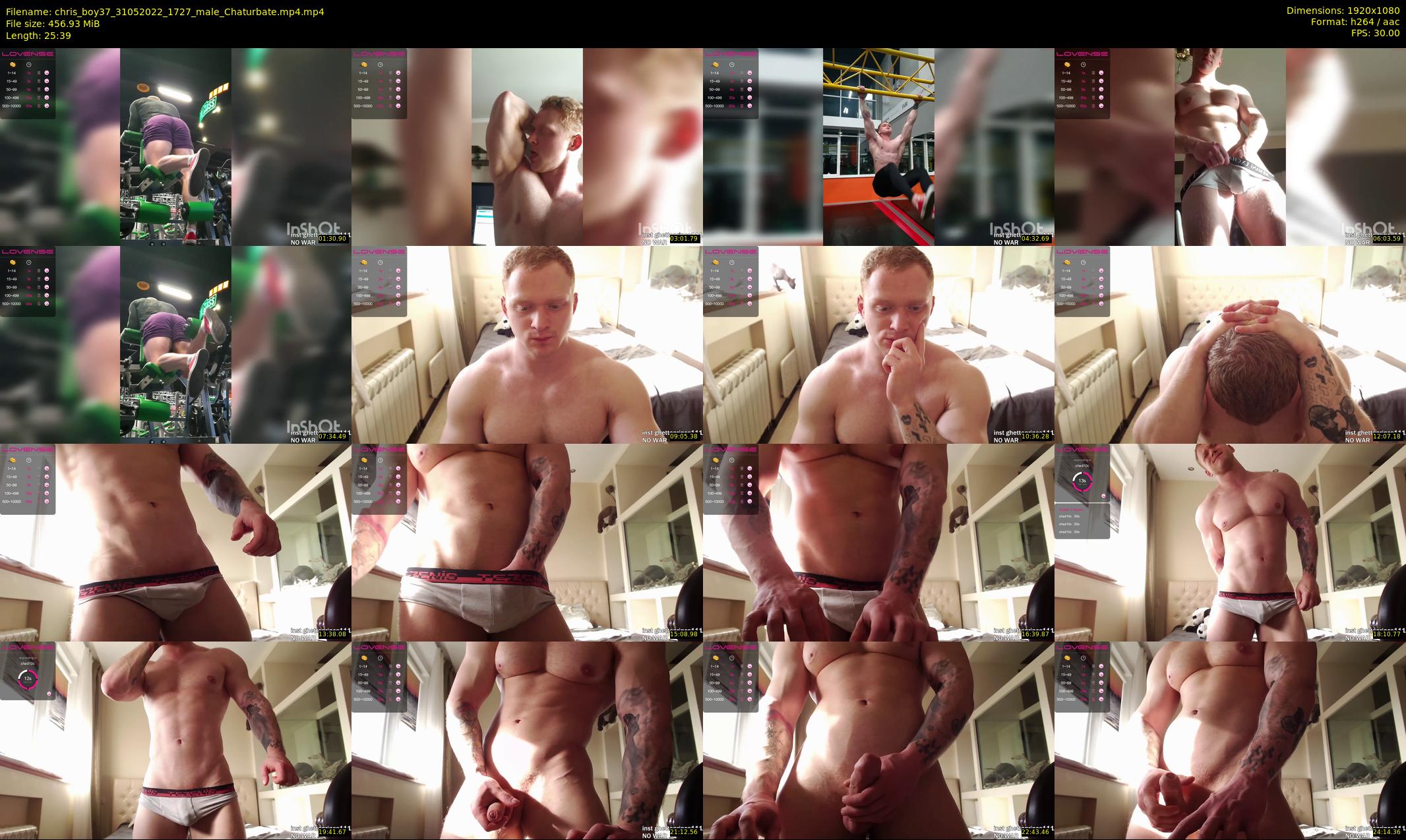 chris_boy37 — 26 minute Chaturbate male cam show recording, 1080p, May 31, 2022