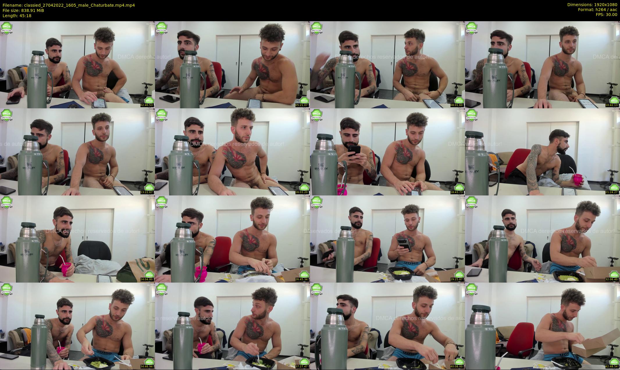 classied — 46 minute Chaturbate male cam show recording, 1080p, Apr 27, 2022