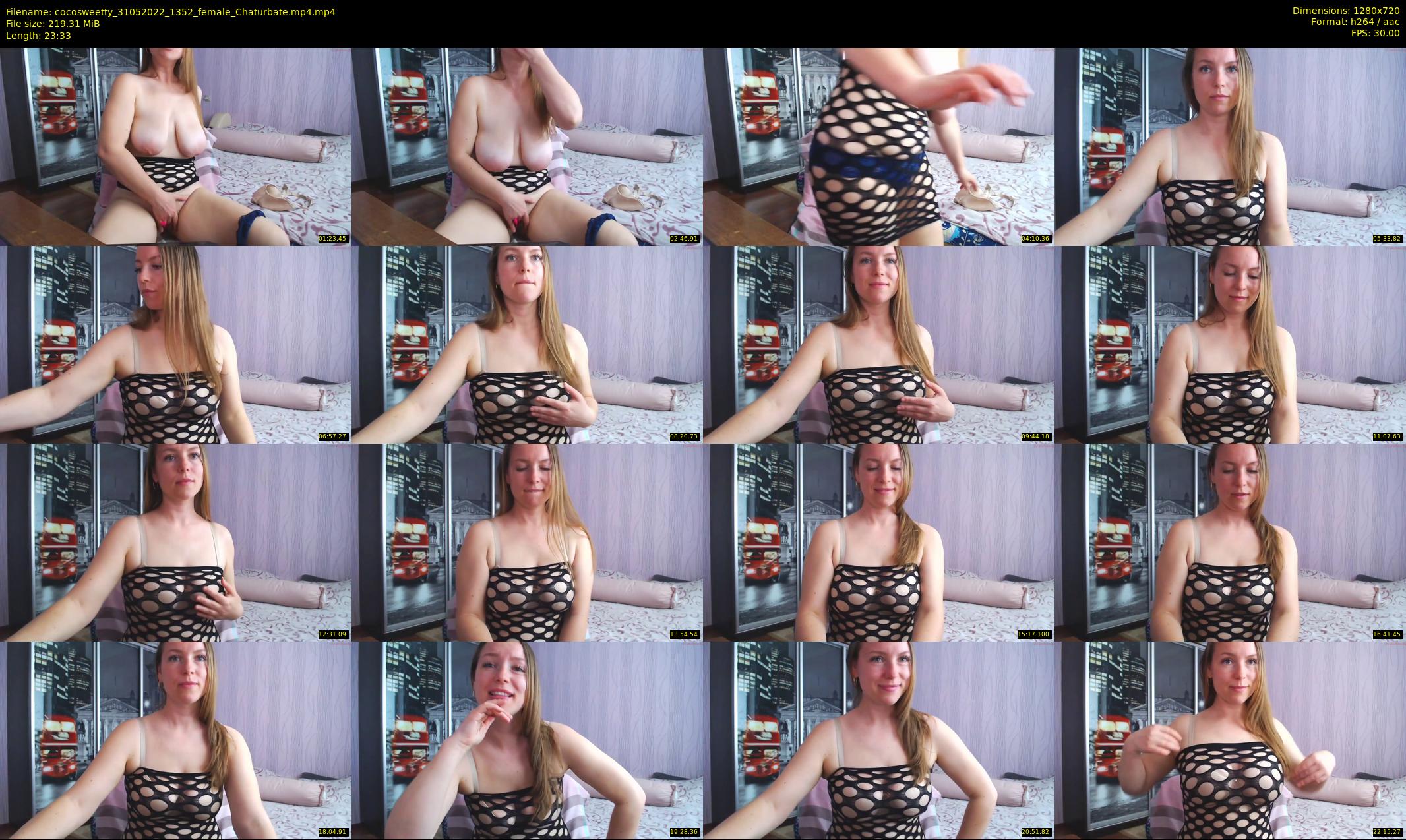 cocosweetty — 24 minute Chaturbate female cam show recording, 720p, May 31, 2022