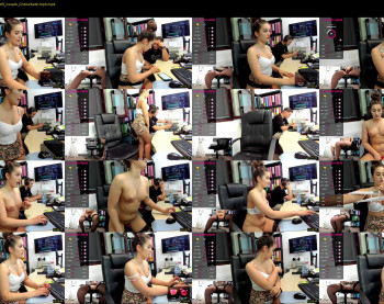 daryastars — 58 minute Chaturbate couple cam show recording, 1080p, May 31, 2022