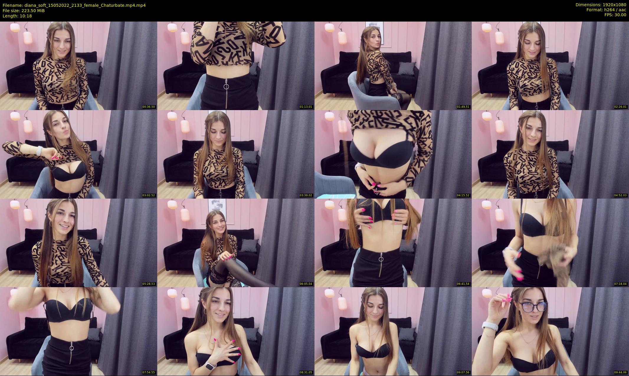 diana_soft — 11 minute Chaturbate female cam show recording, 1080p, May 15, 2022