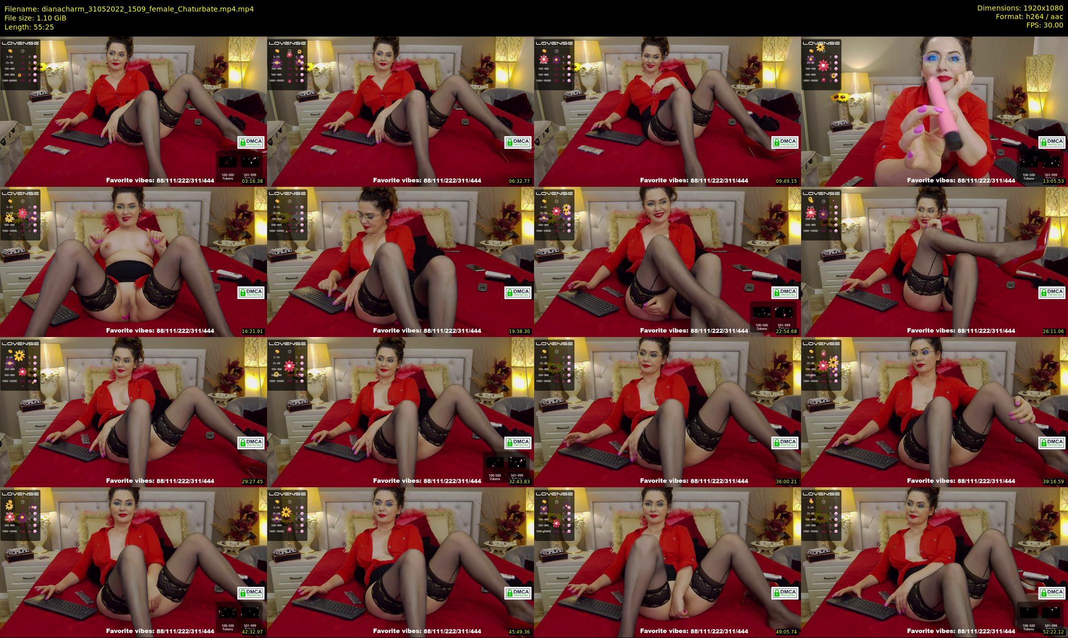 dianacharm — 56 minute Chaturbate female cam show recording, 1080p, May 31, 2022