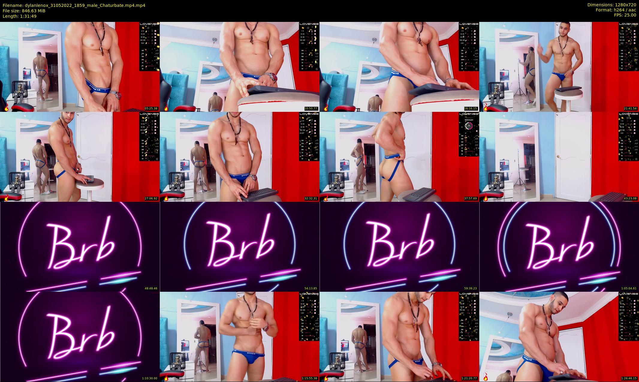 dylanlenox — 92 minute Chaturbate male cam show recording, 720p, May 31, 2022