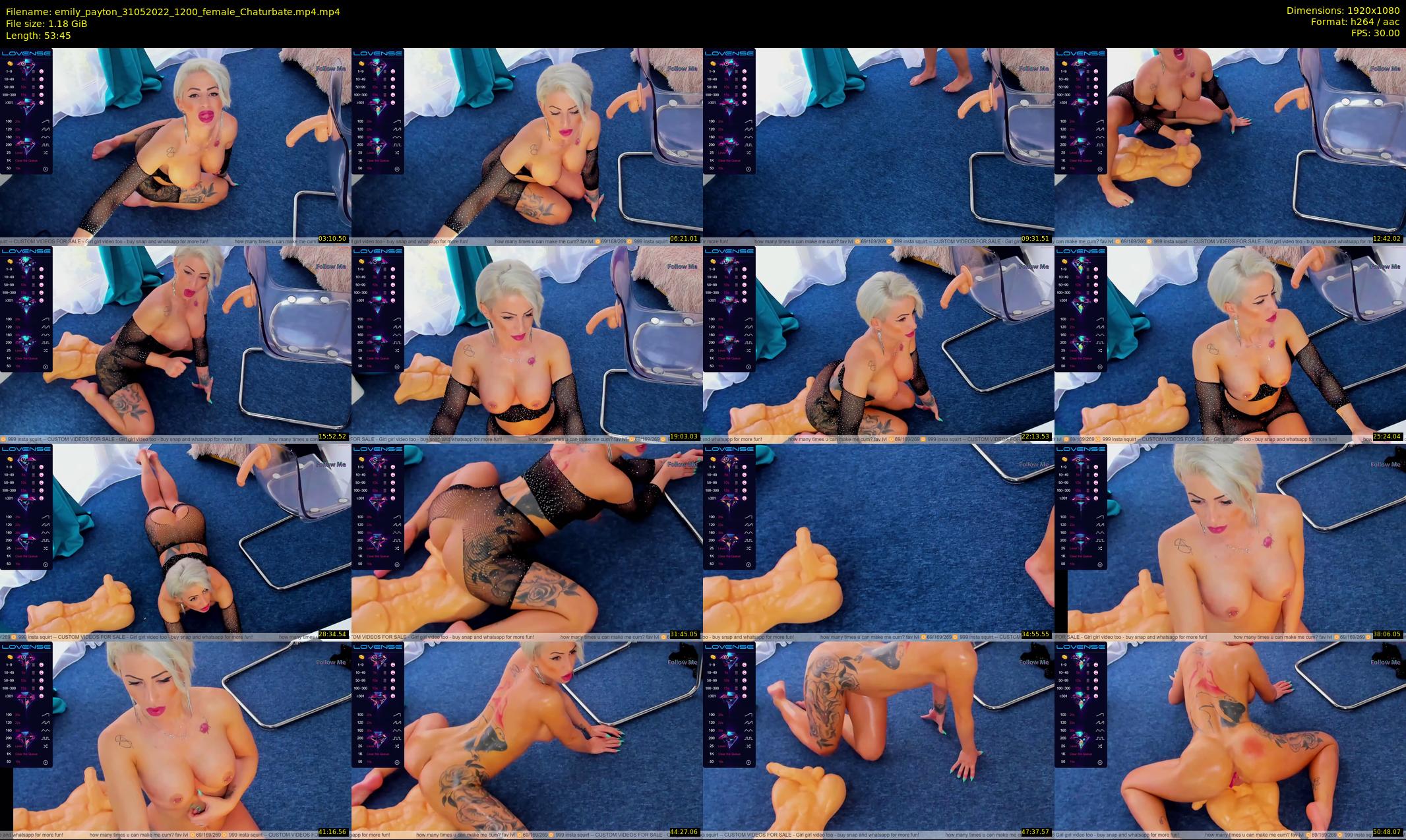 emily_payton — 54 minute Chaturbate female cam show recording, 1080p, May 31, 2022
