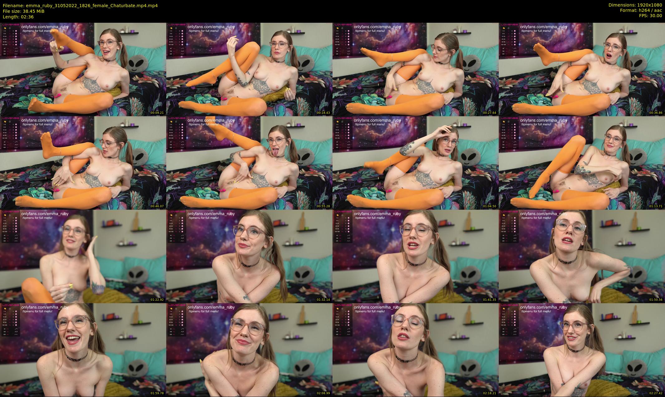 emma_ruby — 3 minute Chaturbate female cam show recording, 1080p, May 31, 2022