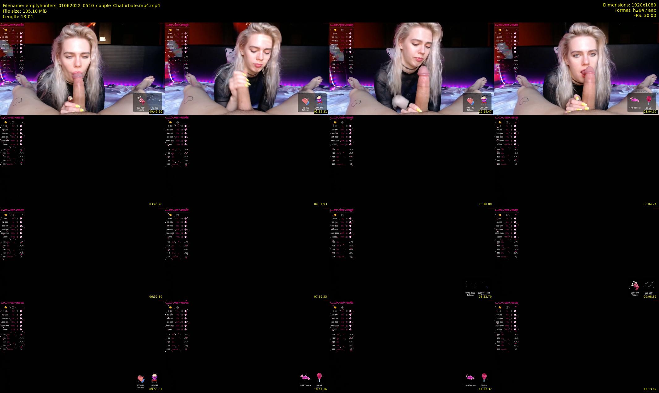 emptyhunters — 14 minute Chaturbate couple cam show recording, 1080p, Jun 1, 2022