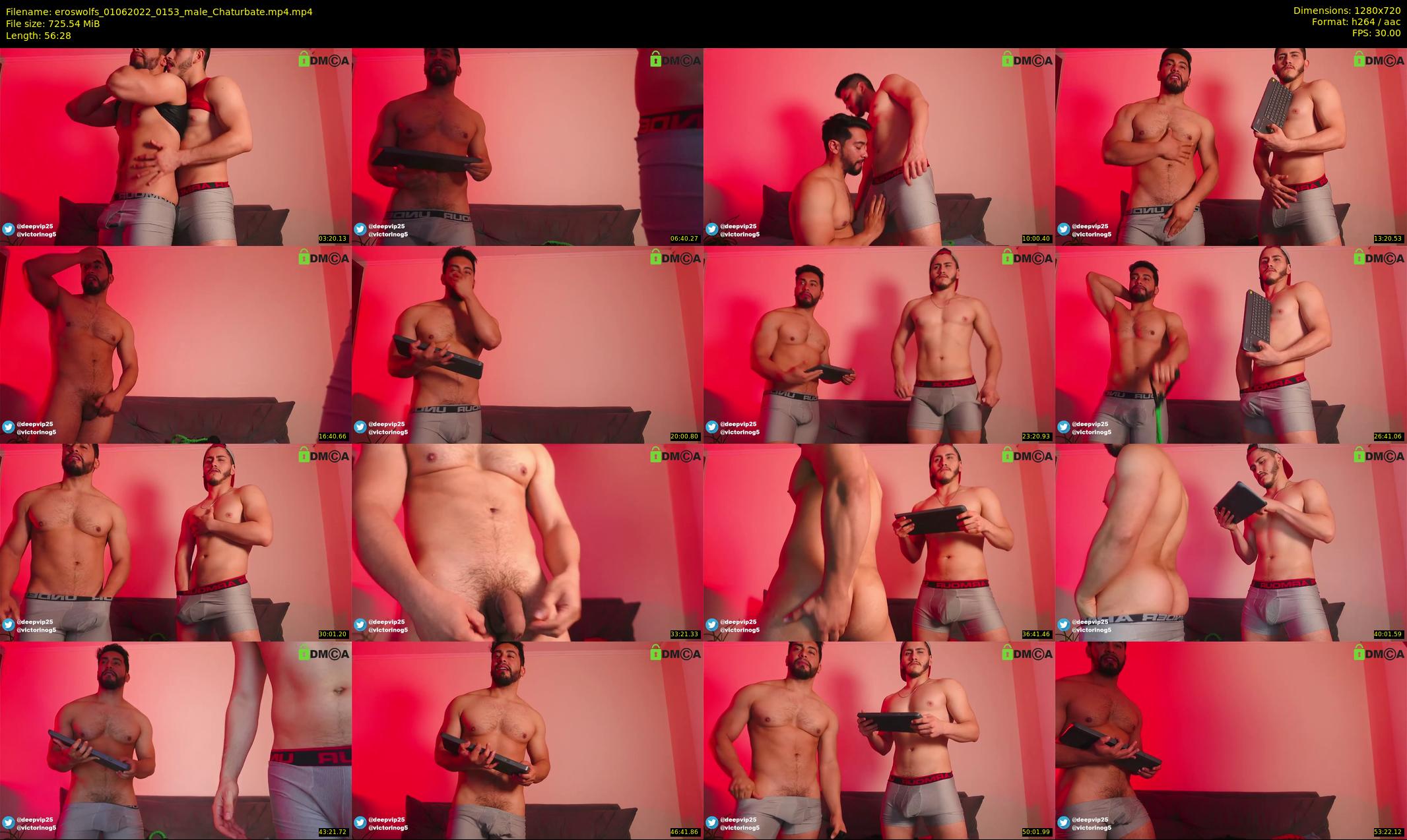 eroswolfs — 57 minute Chaturbate male cam show recording, 720p, Jun 1, 2022