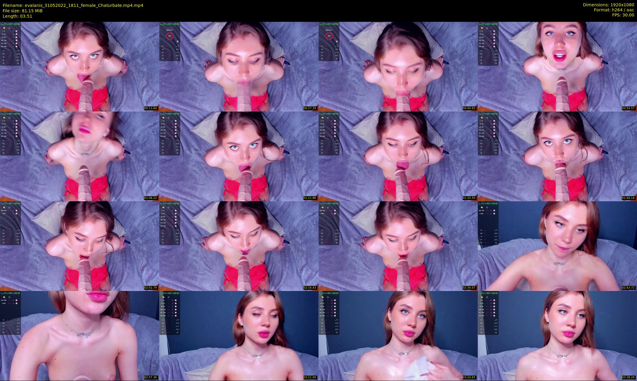 evalanis — 4 minute Chaturbate couple cam show recording, 1080p, May 31, 2022