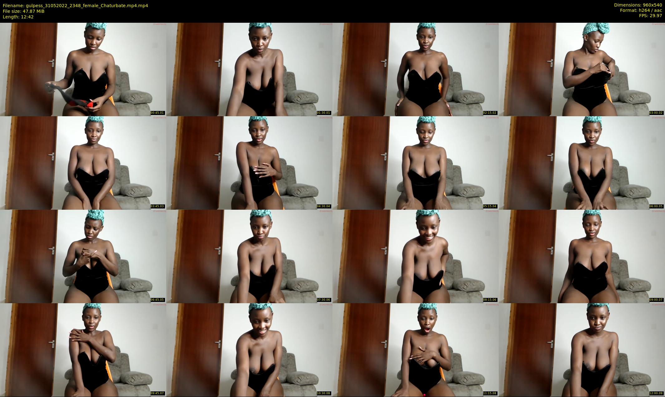 gulpess — 13 minute Chaturbate female cam show recording, 480p, May 31, 2022