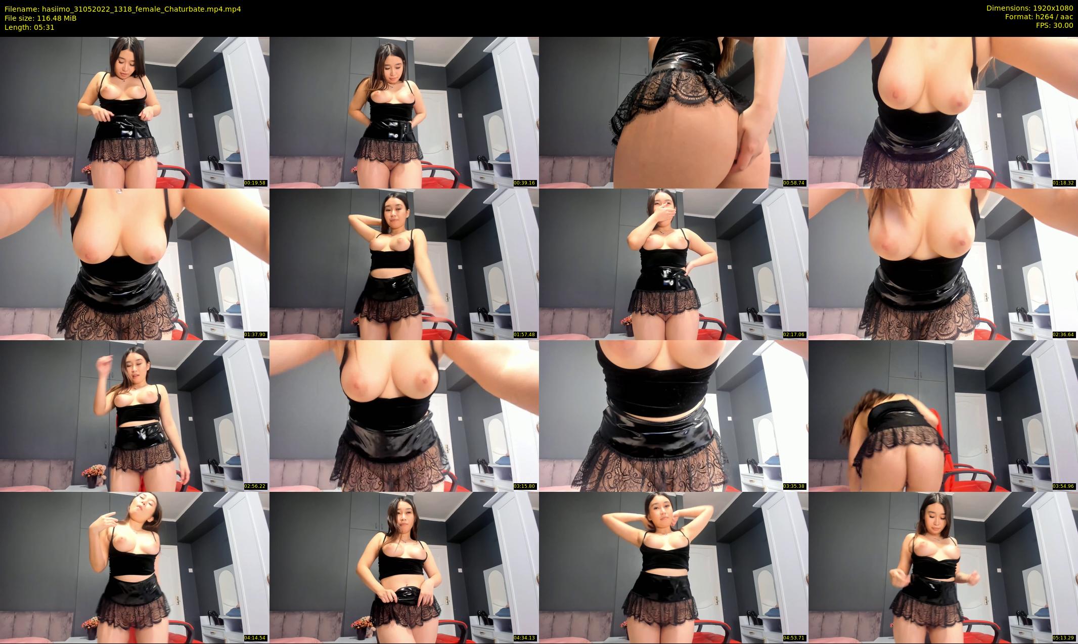 hasiimo — 6 minute Chaturbate female cam show recording, 1080p, May 31, 2022
