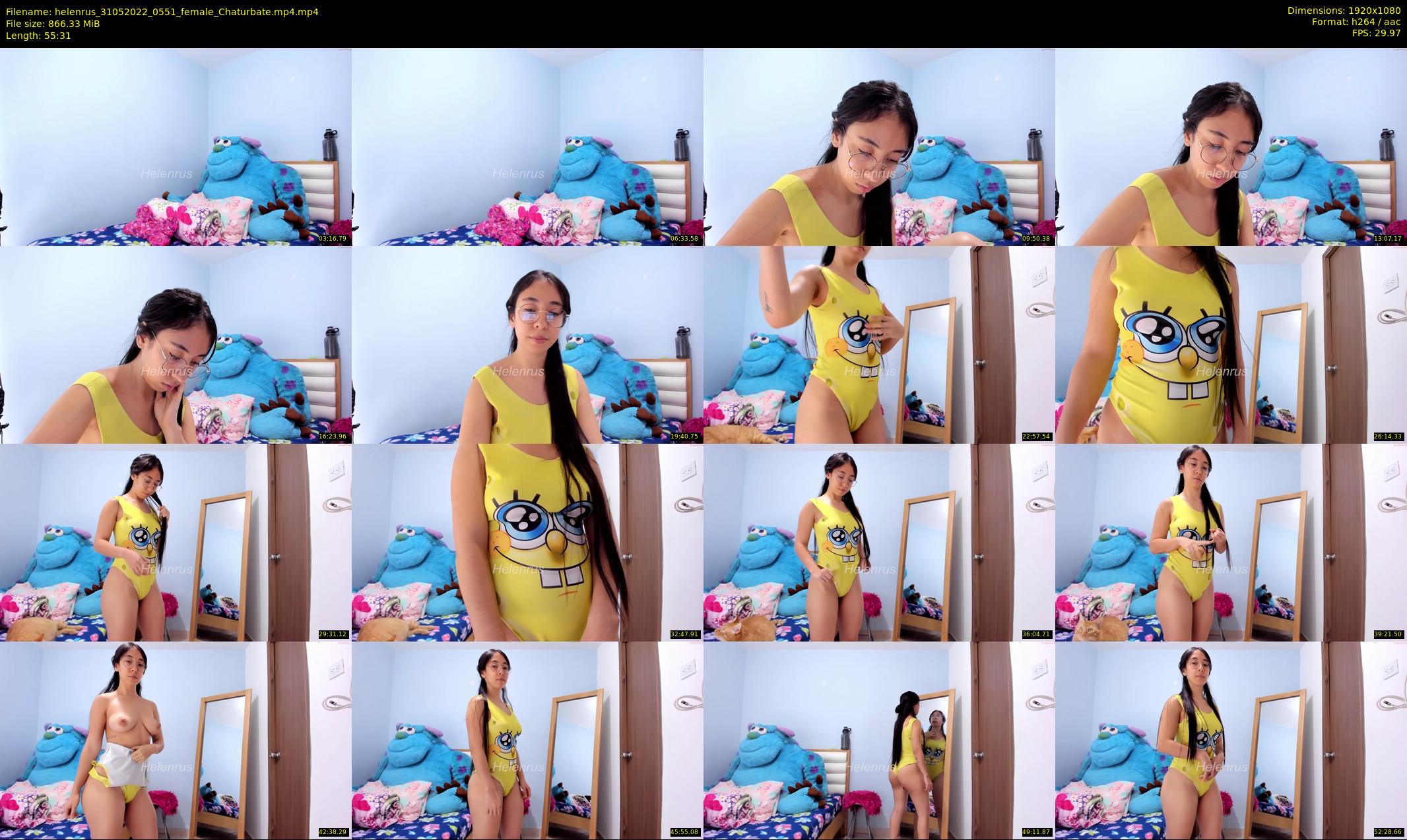 helenrus — 56 minute Chaturbate female cam show recording, 1080p, May 31, 2022