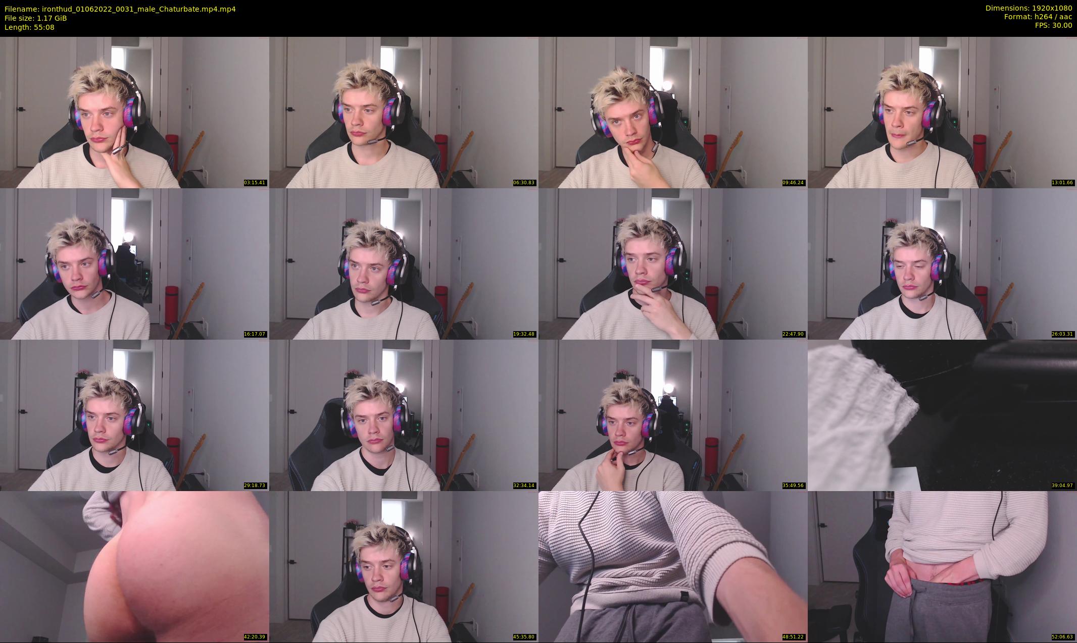 ironthud — 56 minute Chaturbate male cam show recording, 1080p, Jun 1, 2022