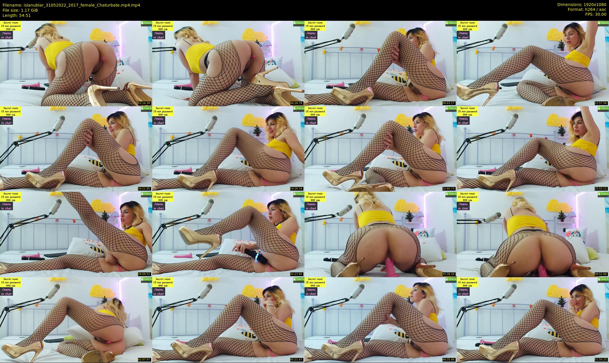 islanublar — 55 minute Chaturbate female cam show recording, 1080p, May 31, 2022