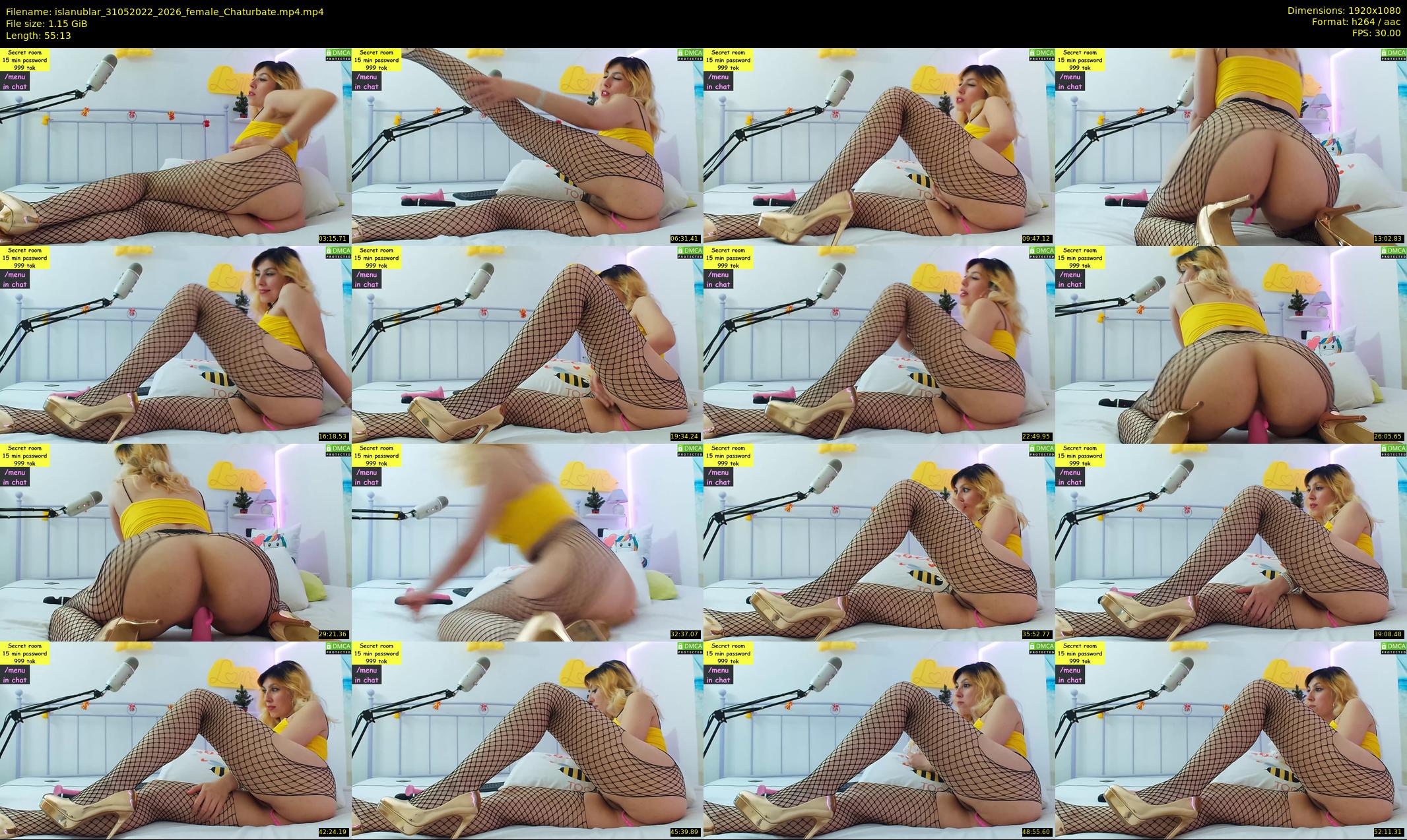 islanublar — 56 minute Chaturbate female cam show recording, 1080p, May 31, 2022