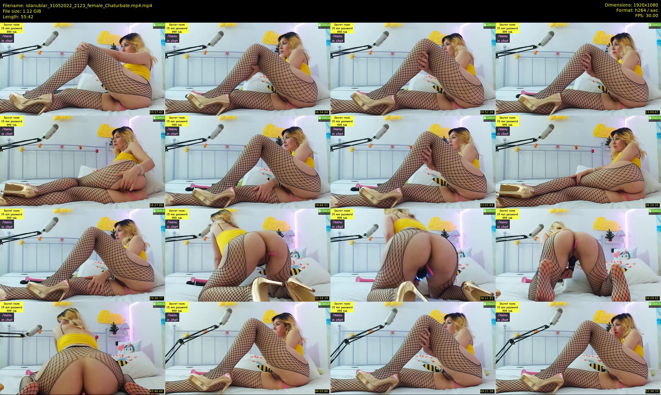 islanublar — 56 minute Chaturbate female cam show recording, 1080p, May 31, 2022