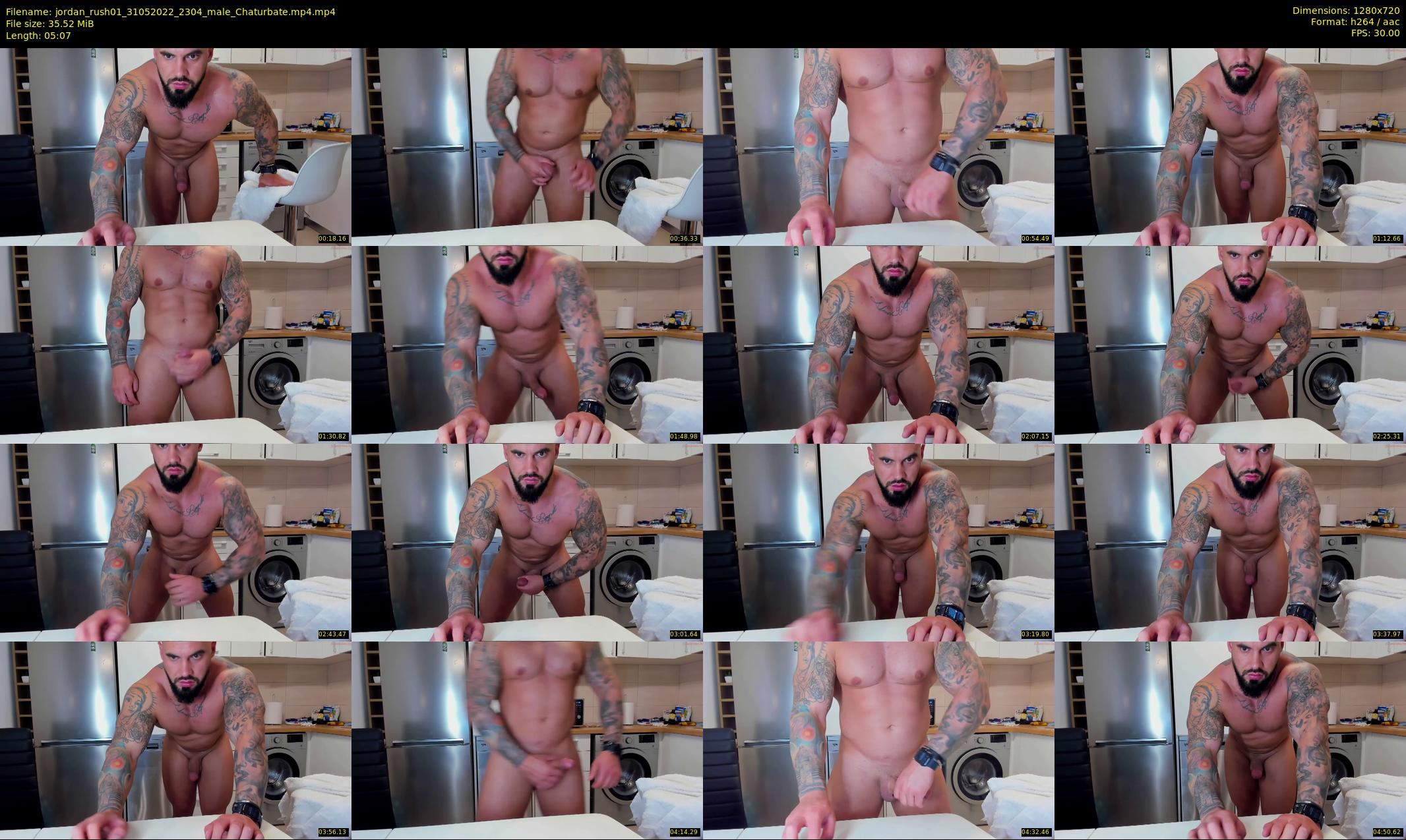 jordan_rush01 — 6 minute Chaturbate male cam show recording, 720p, May 31, 2022