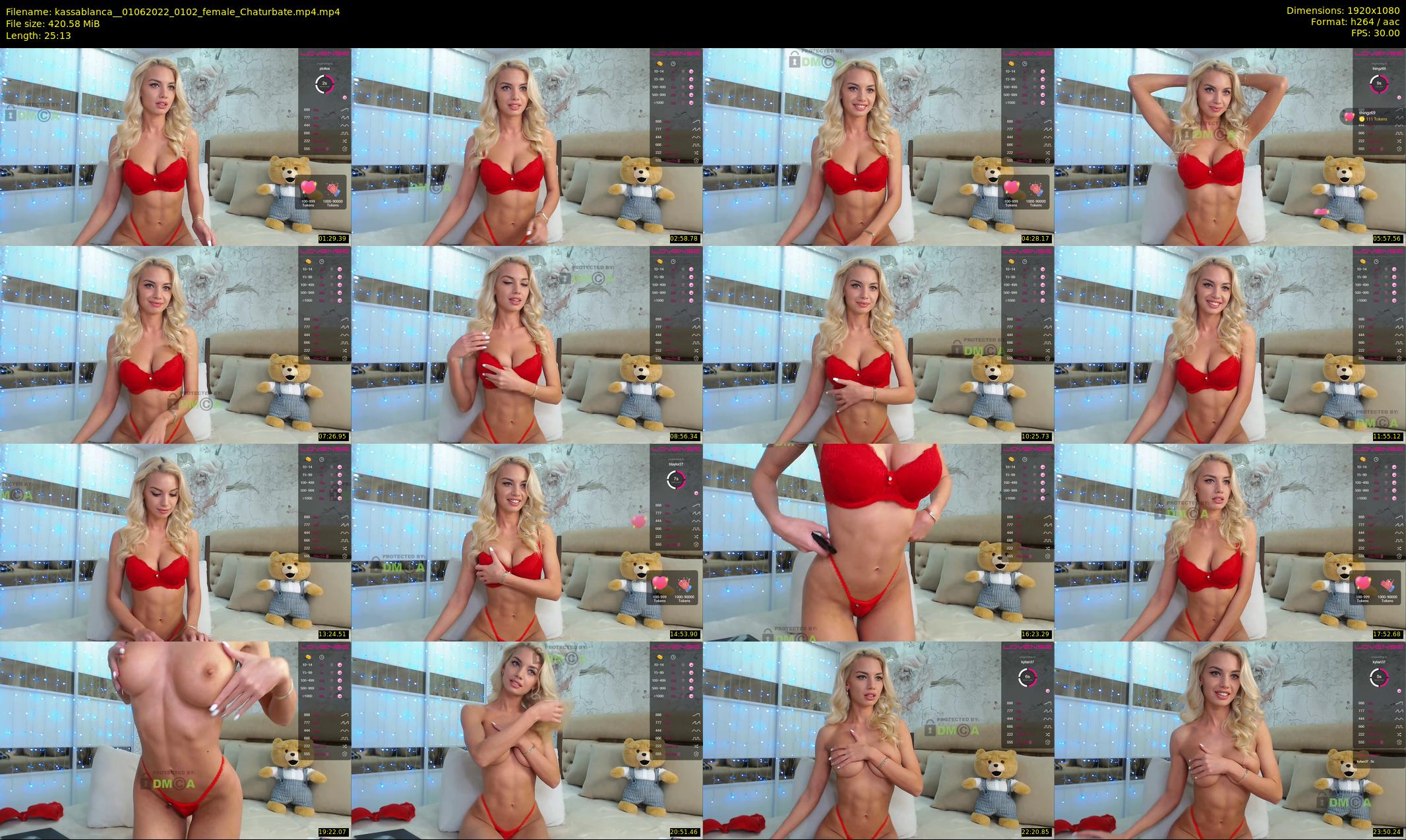 kassablanca_ — 26 minute Chaturbate female cam show recording, 1080p, Jun 1, 2022